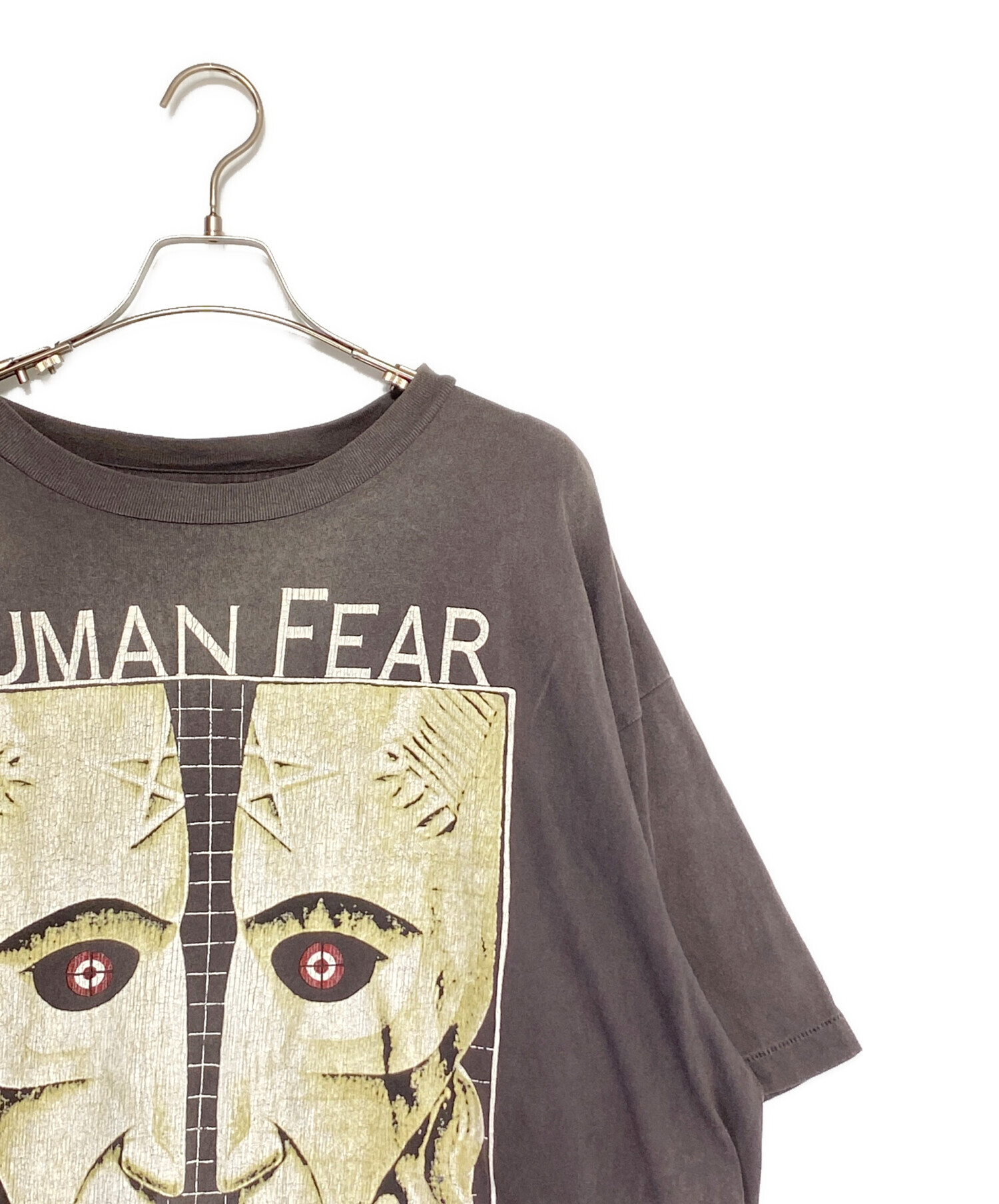 SAINT MICHAEL (セントマイケル) HUMAN FEAR TEE (ヒューマン　フィア TEE) ブラック サイズ:XXL