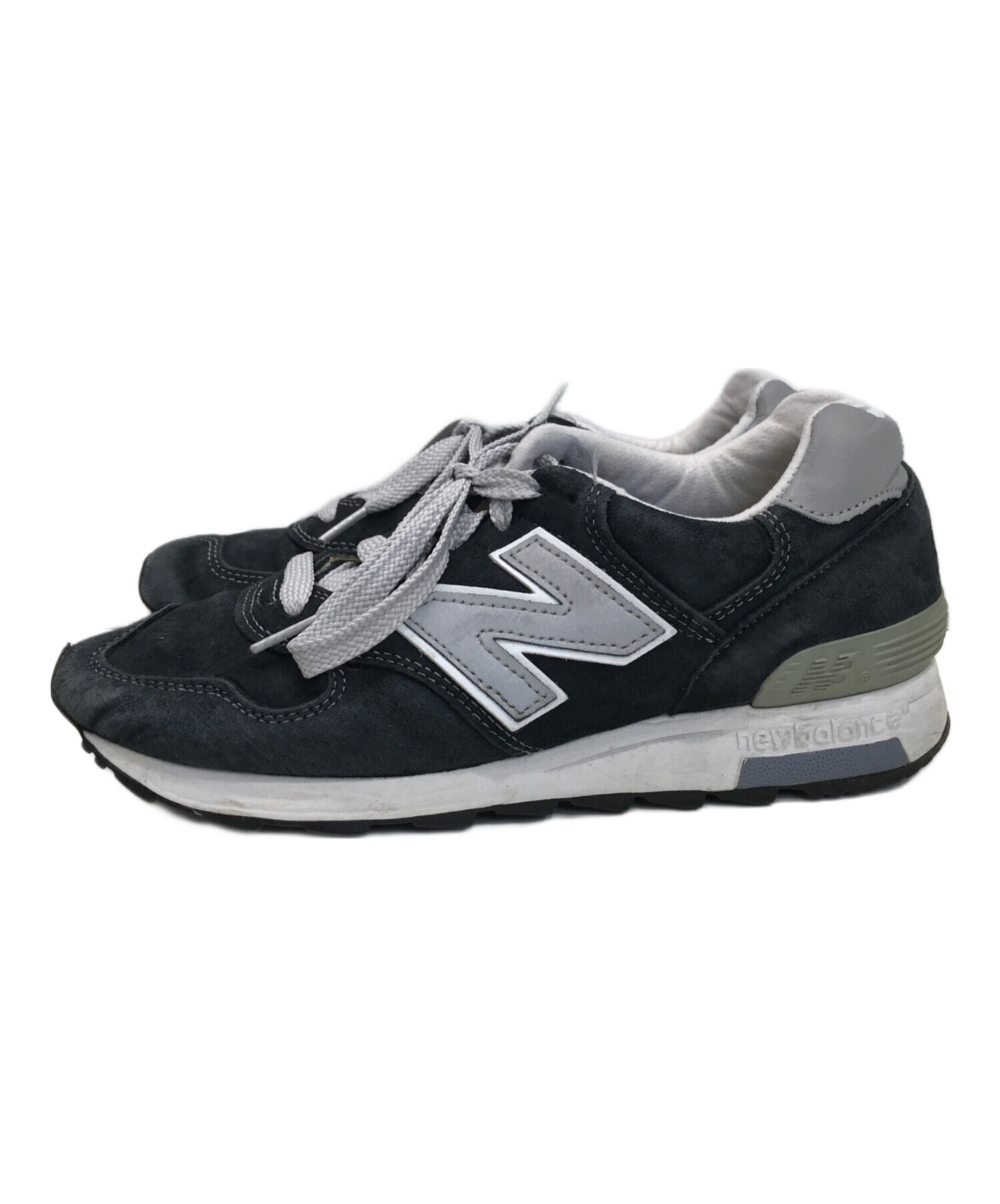 NEW BALANCE (ニューバランス) スニーカー ネイビー サイズ:23.5