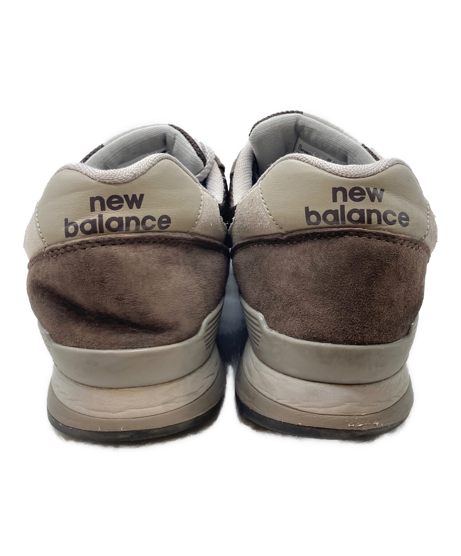 NEW BALANCE (ニューバランス) スニーカー ブラウン サイズ:27