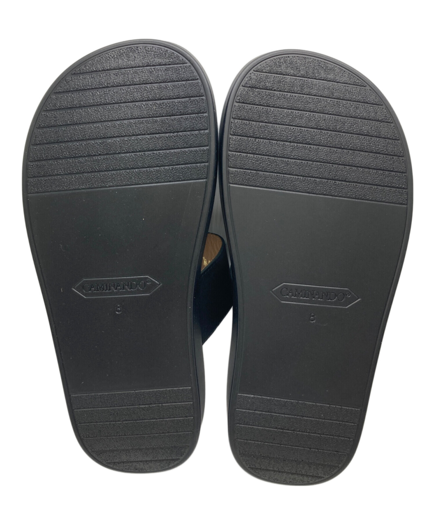 中古・古着通販】Caminando (カミナンド) THONG PLATFORM サンダル ブラック サイズ:8｜ブランド・古着通販  トレファク公式【TREFAC FASHION】スマホサイト