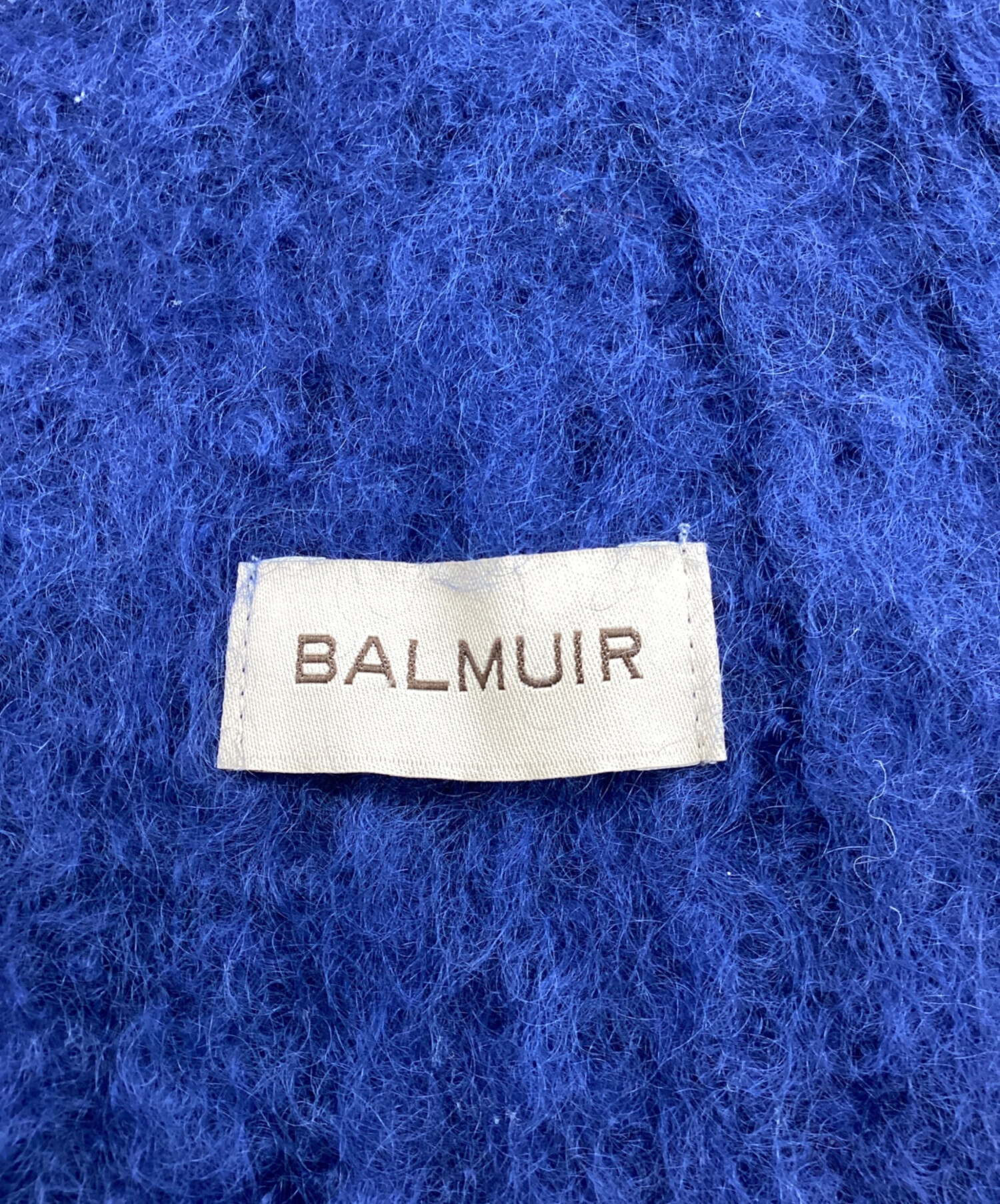 BALMUIR (バルミュール) キッドモヘアストール ブルー