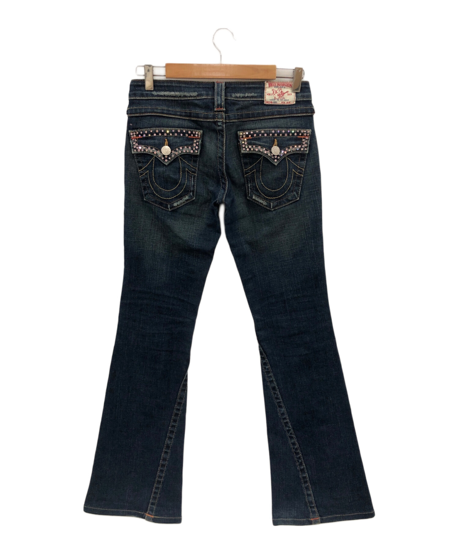 中古・古着通販】TRUE RELIGION (トゥルー レリジョン) ローライズデニムパンツ インディゴ サイズ:27｜ブランド・古着通販  トレファク公式【TREFAC FASHION】スマホサイト