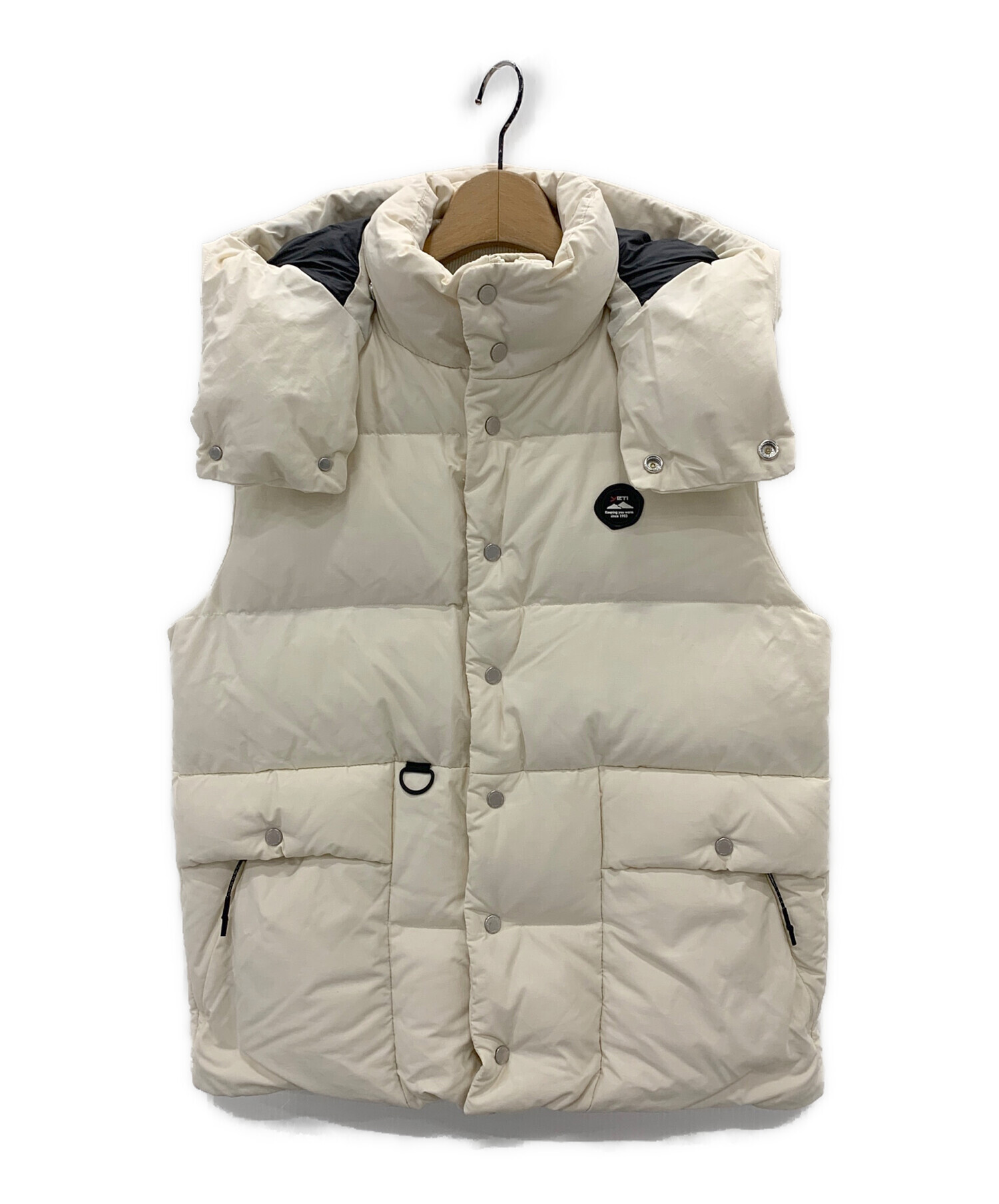 中古・古着通販】Yeti (イエティ) Nordic Down Vest アイボリー サイズ:S｜ブランド・古着通販 トレファク公式【TREFAC  FASHION】スマホサイト