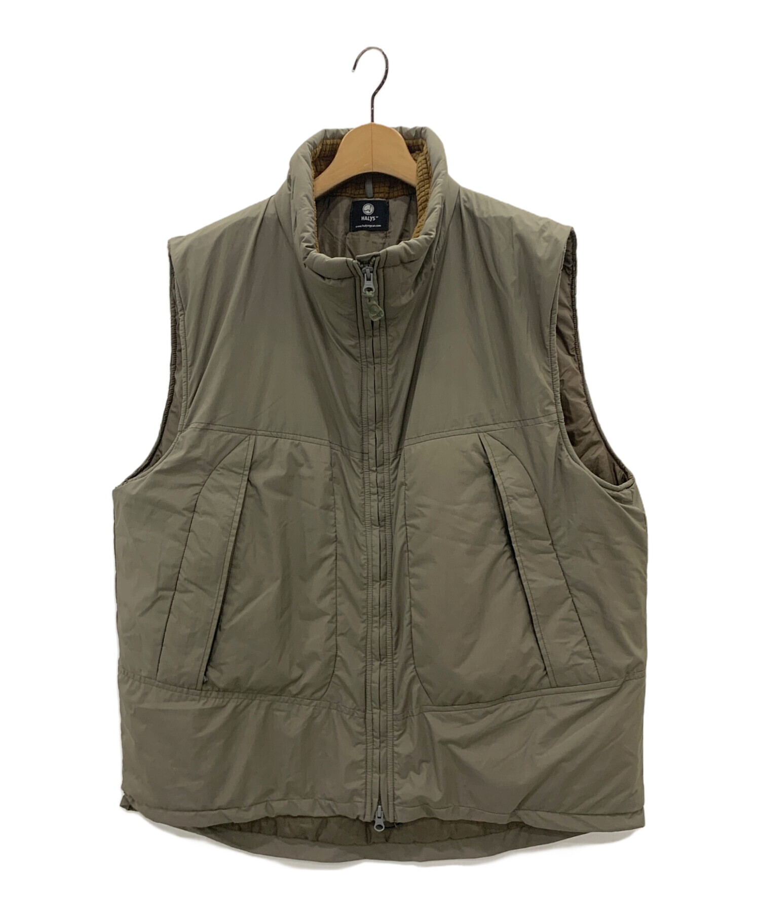 中古・古着通販】SEKRI HALYS (セクリハリーズ) PCU LEVEL7 VEST カーキ サイズ:L｜ブランド・古着通販  トレファク公式【TREFAC FASHION】スマホサイト