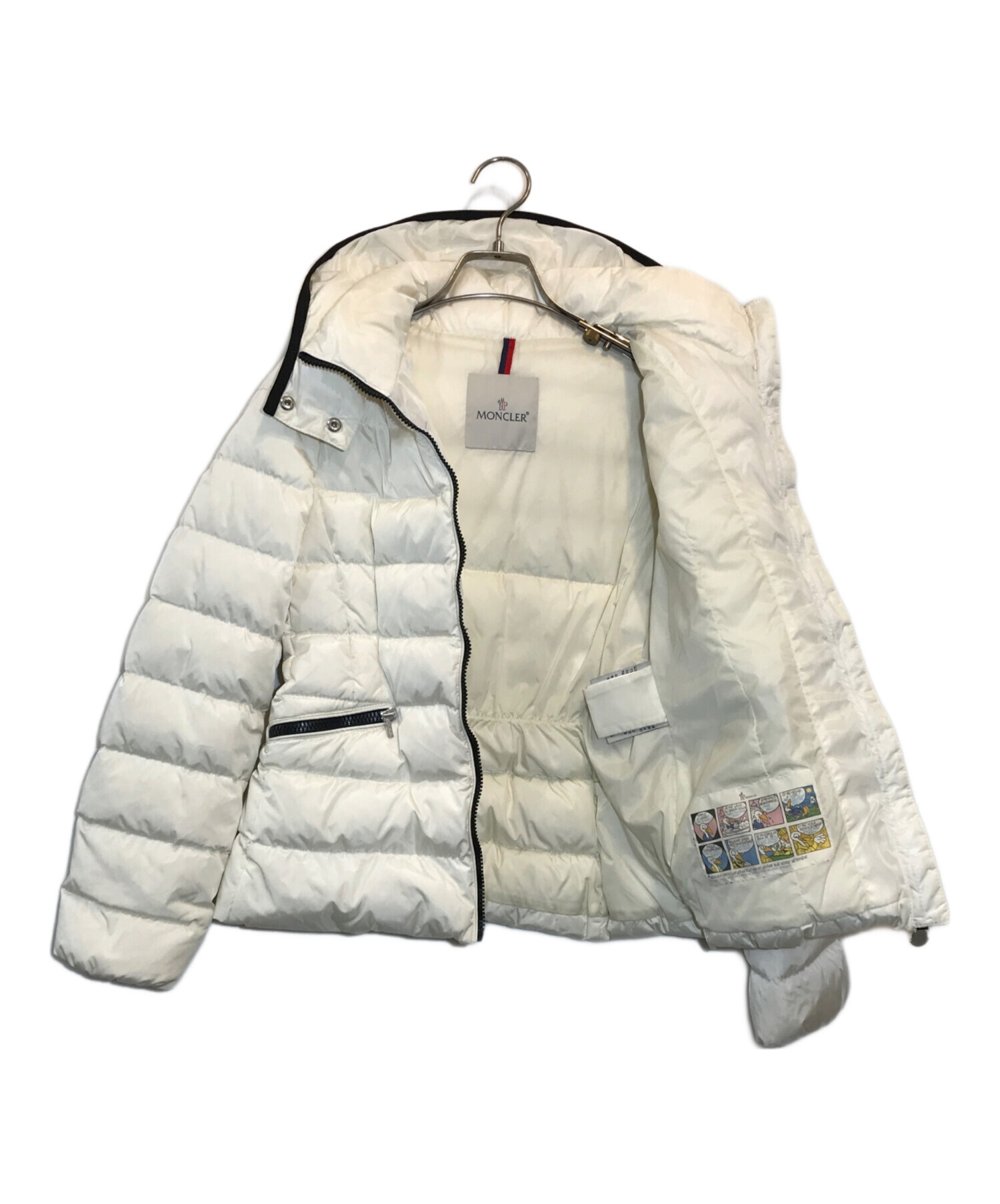 MONCLER (モンクレール) SABY ダウンジャケット ホワイト サイズ:SIZE 12/152cm