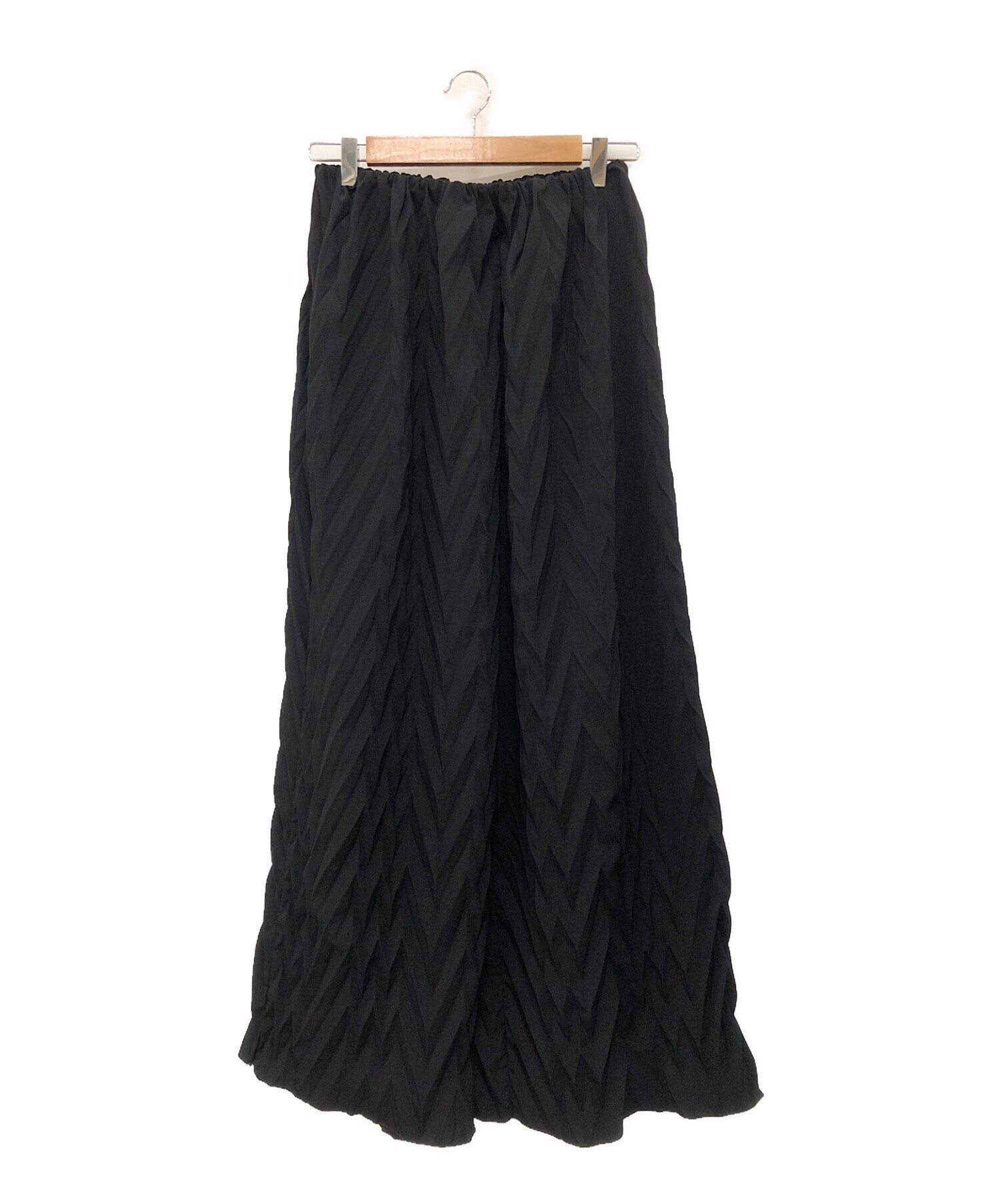 TELOPLAN (テーロプラン) Poldi Pleats Pants ブラック サイズ:F