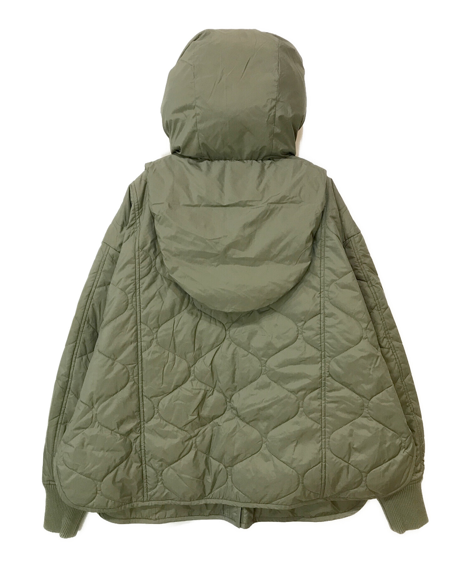 中古・古着通販】CALUX (キャラクス) DEUXIEME CLASSE (ドゥーズィエム クラス) QUILTED リバーシブル中綿ジャケット  グリーン サイズ:F｜ブランド・古着通販 トレファク公式【TREFAC FASHION】スマホサイト