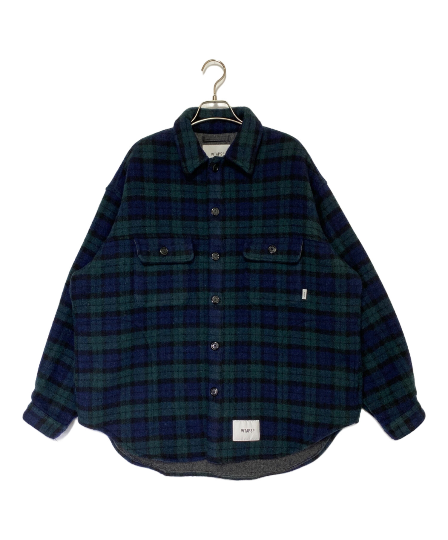 中古・古着通販】WTAPS (ダブルタップス) WCPO02 JACKET WOPO MOSSER TEXTILE CRST グリーン サイズ:1｜ブランド・古着通販  トレファク公式【TREFAC FASHION】スマホサイト