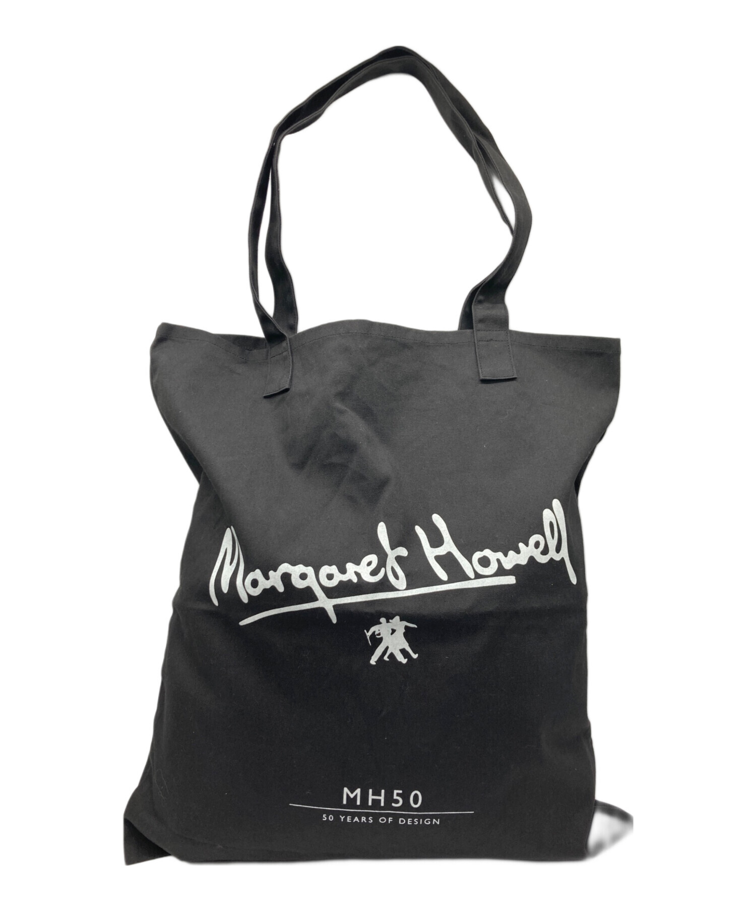 中古・古着通販】MARGARET HOWELL (マーガレットハウエル) 50TH LOGO BAG 50thロゴバッグ  チャコールグレー｜ブランド・古着通販 トレファク公式【TREFAC FASHION】スマホサイト