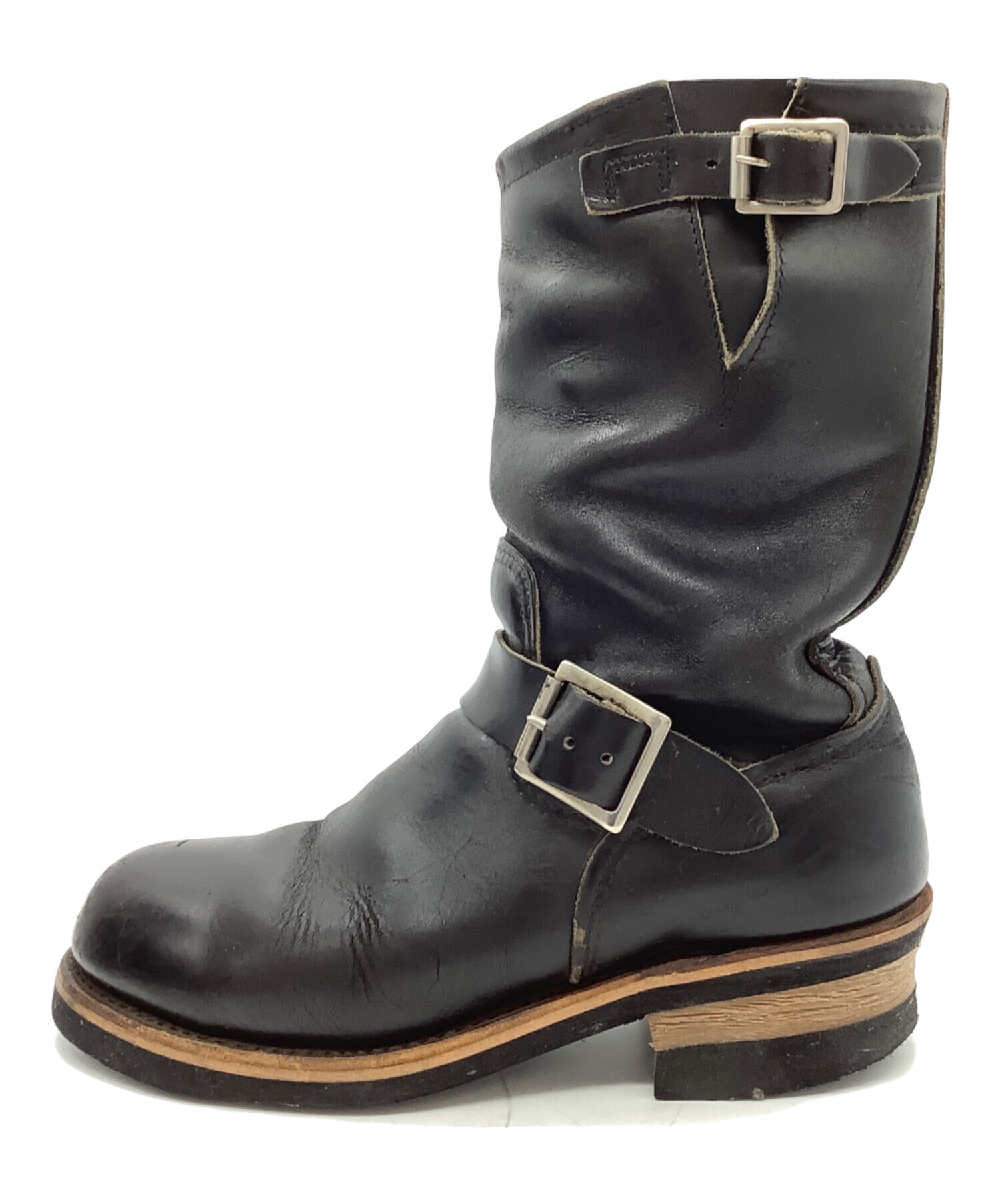 中古・古着通販】RED WING (レッドウィング) エンジニアブーツ ブラック サイズ:US 6 1/2 D｜ブランド・古着通販  トレファク公式【TREFAC FASHION】スマホサイト