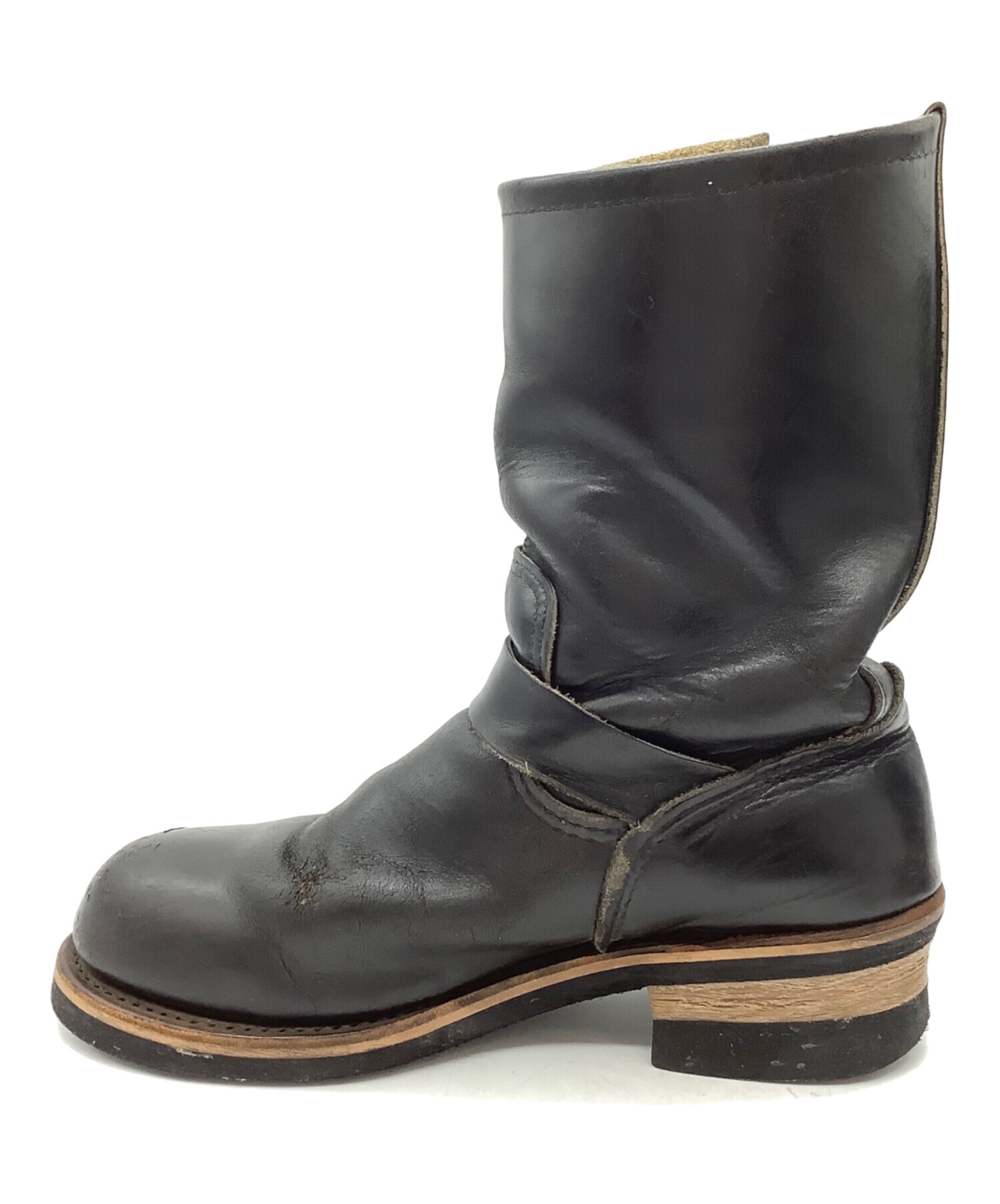 中古・古着通販】RED WING (レッドウィング) エンジニアブーツ ブラック サイズ:US 6 1/2 D｜ブランド・古着通販  トレファク公式【TREFAC FASHION】スマホサイト