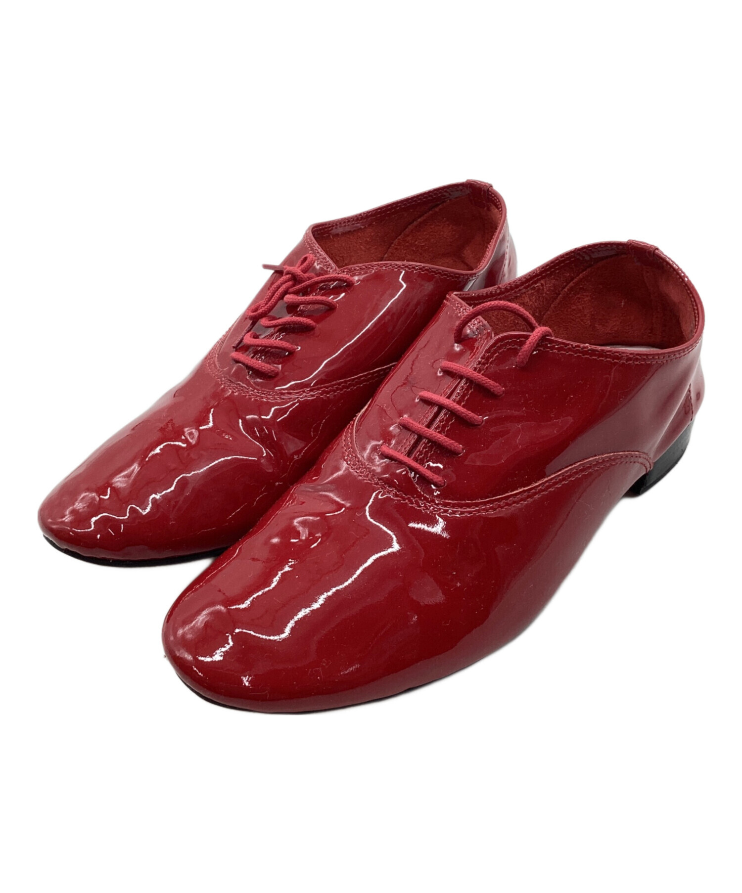 repetto (レペット) エナメルシューズ レッド サイズ:371/2