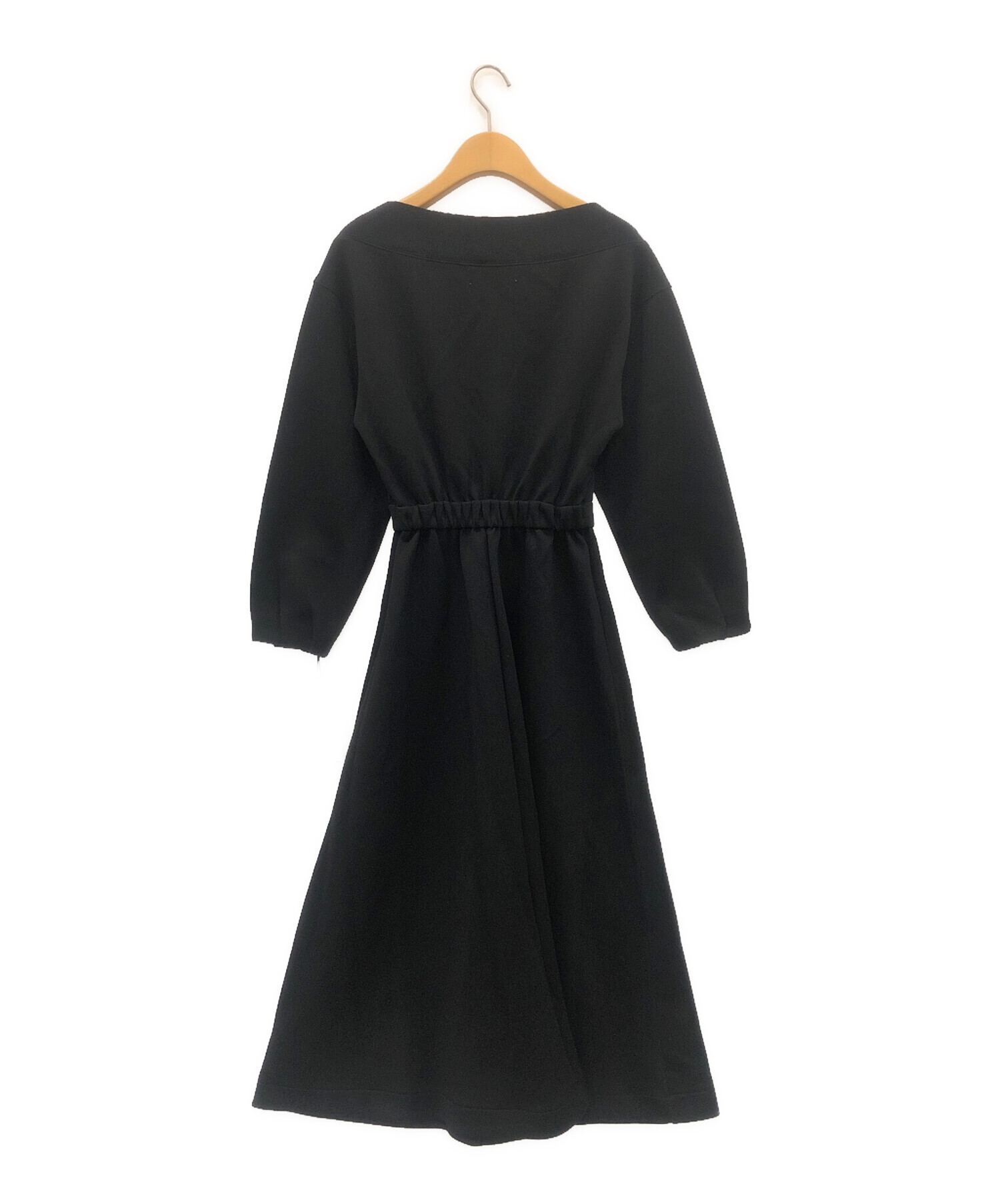 中古・古着通販】HER LIP TO (ハーリップトゥ) Easy Essential Jersey Dress ブラック  サイズ:S｜ブランド・古着通販 トレファク公式【TREFAC FASHION】スマホサイト