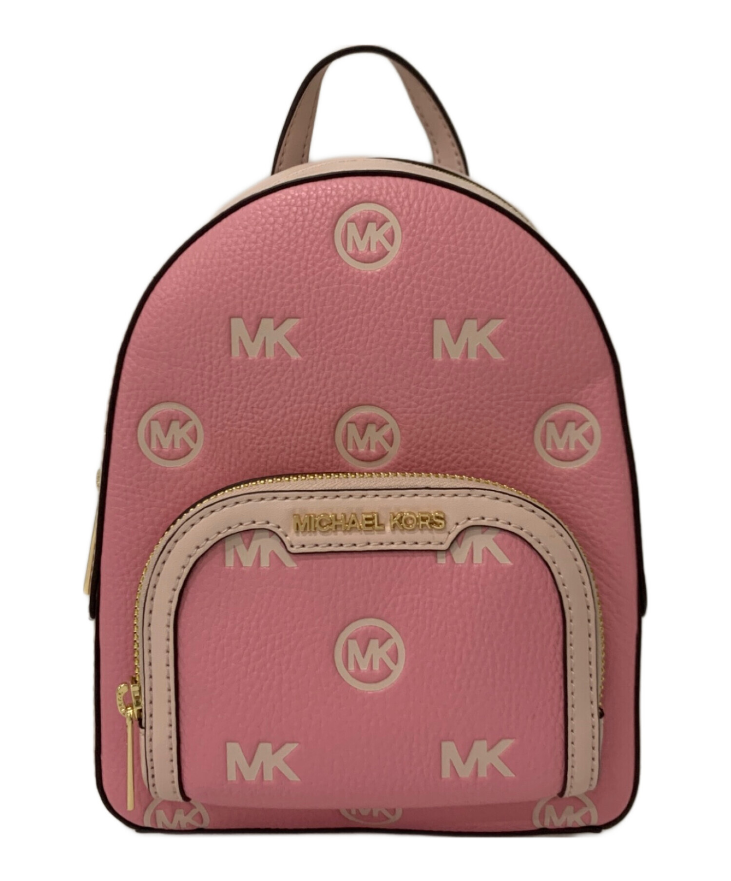 中古・古着通販】MICHAEL KORS (マイケルコース) JAYCEE エンボスロゴ コンバーチブル バックパック エクストラスモール ピンク｜ブランド・古着通販  トレファク公式【TREFAC FASHION】スマホサイト