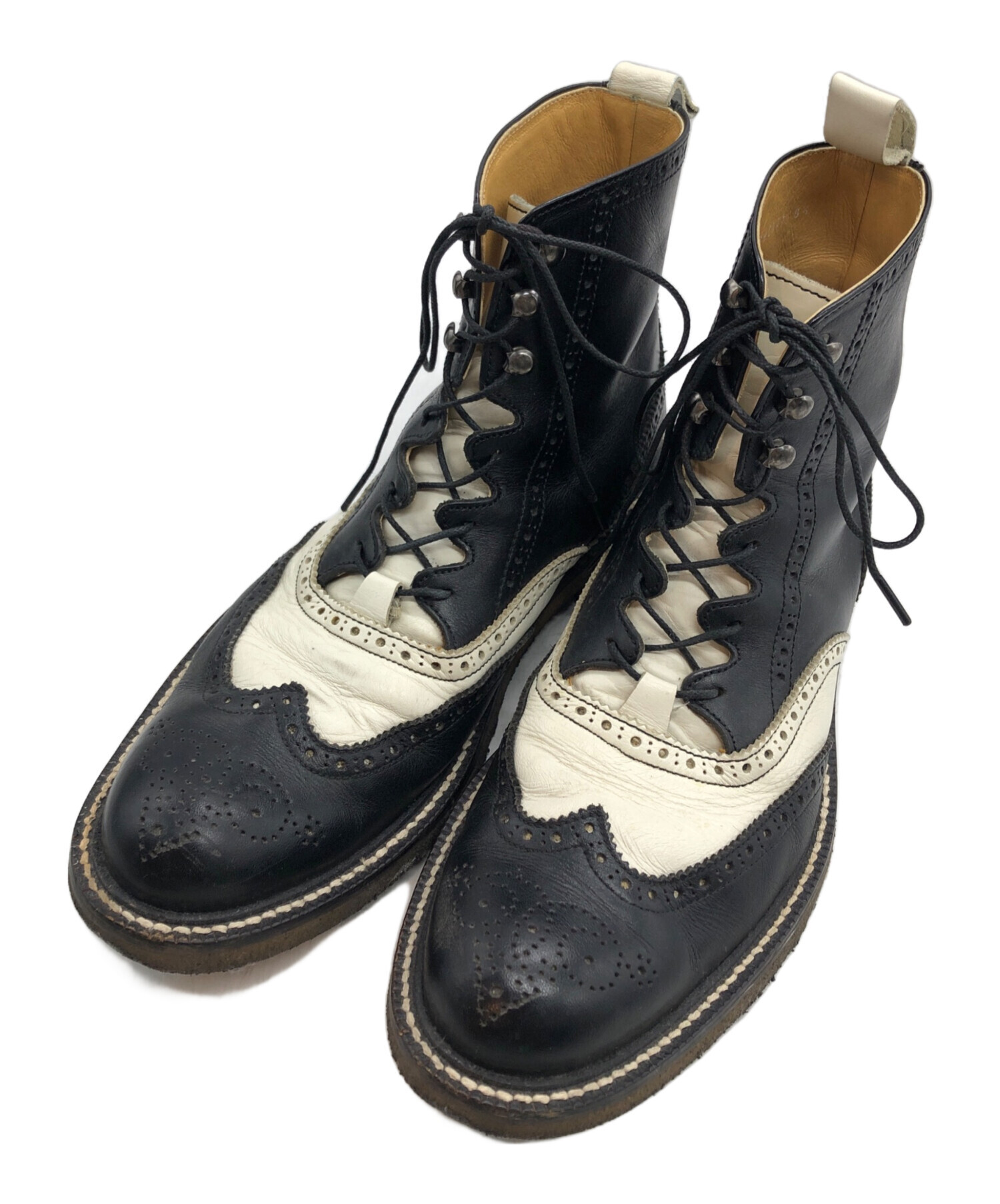 中古・古着通販】Dry Bones (ドライボーンズ) Gillie Boots/ギリーブーツ ブラック サイズ:8 1/2｜ブランド・古着通販  トレファク公式【TREFAC FASHION】スマホサイト