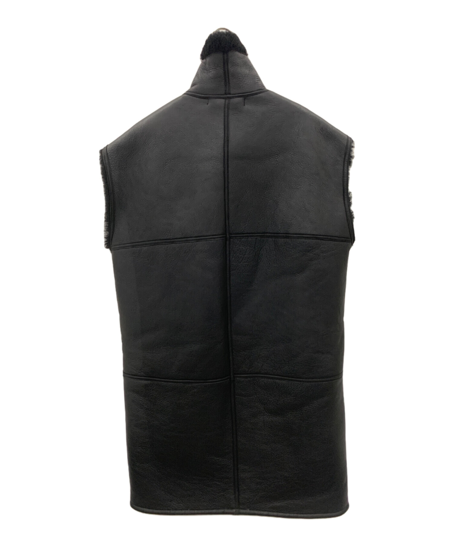 中古・古着通販】LEINWANDE (ラインヴァンド) B-3 Over Vest ブラック サイズ:F｜ブランド・古着通販  トレファク公式【TREFAC FASHION】スマホサイト