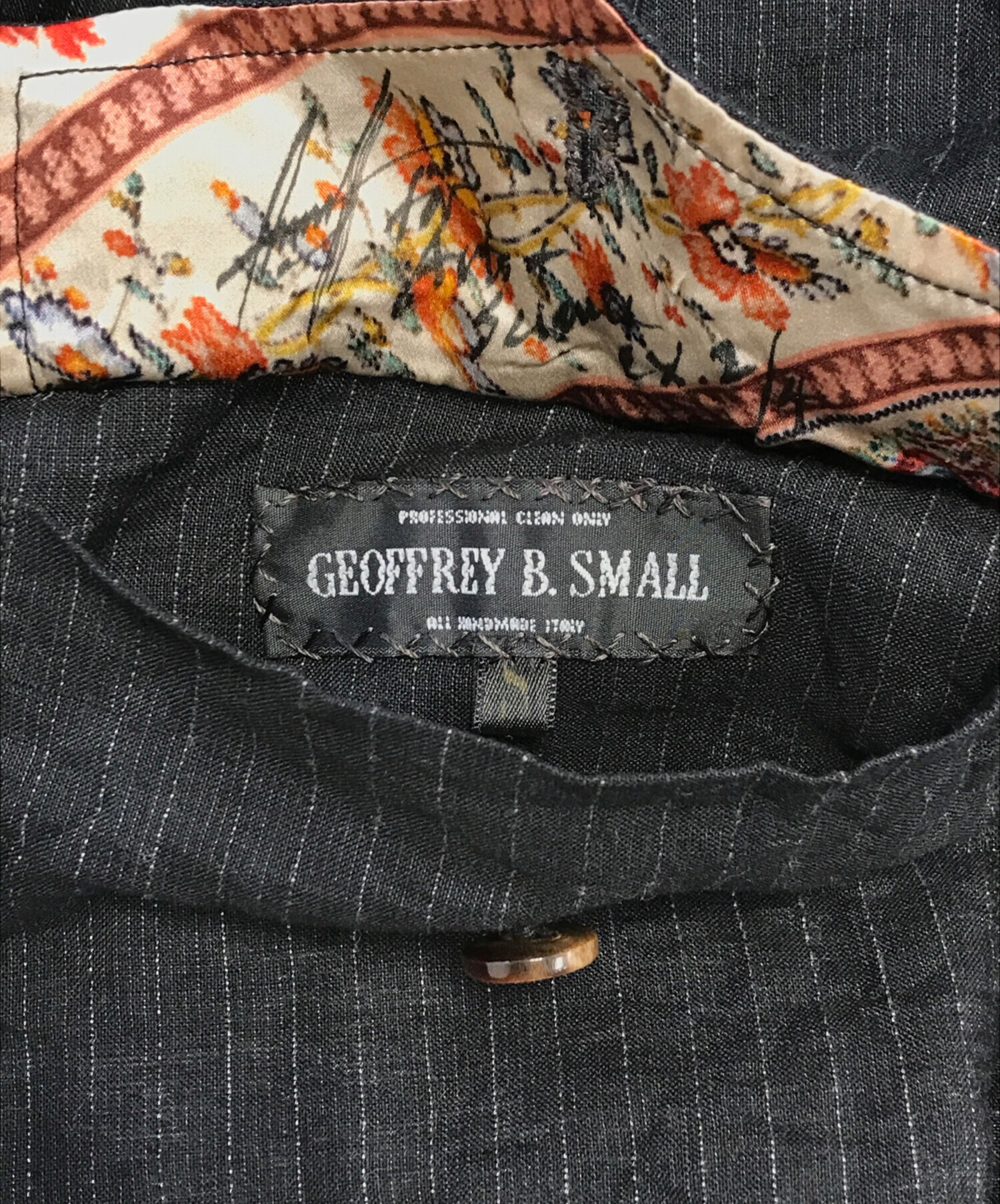 中古・古着通販】GEOFFREY B SMALL (ジェフリービースモール) リバーシブルベースボールジャケット ブラック  サイズ:S｜ブランド・古着通販 トレファク公式【TREFAC FASHION】スマホサイト