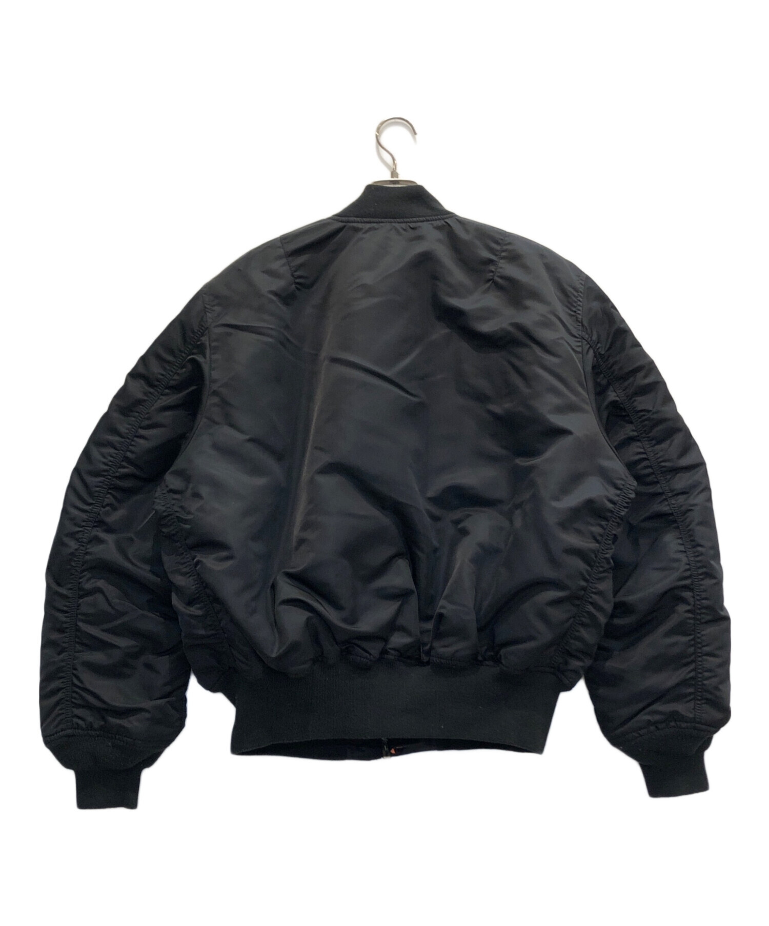 中古・古着通販】ALPHA INDUSTRIES (アルファインダストリーズ) MA-1ジャケット ブラック サイズ:XL｜ブランド・古着通販  トレファク公式【TREFAC FASHION】スマホサイト