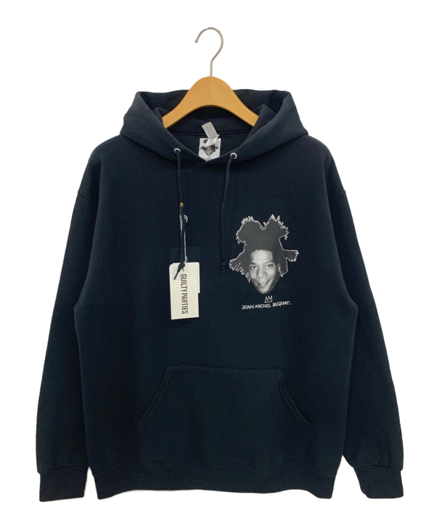 中古・古着通販】WACKO MARIA (ワコマリア) JEAN-MICHEL BASQUIAT (ジャン ミシェル バスキア) PULLOVER  HOODED SWEAT SHIRT ブラック サイズ:L｜ブランド・古着通販 トレファク公式【TREFAC FASHION】スマホサイト