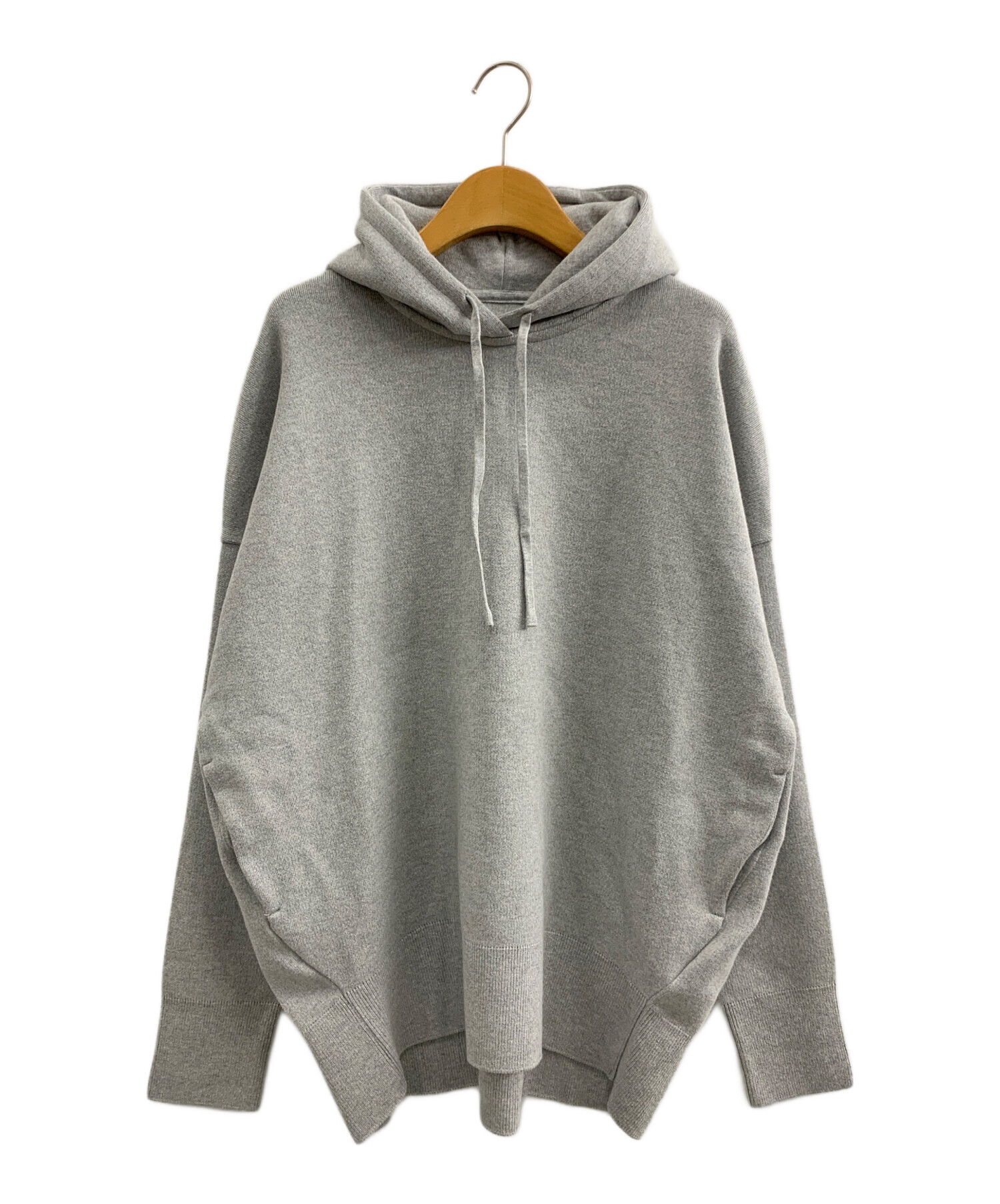 中古・古着通販】MUSE de Deuxieme Classe (ミューズ ドゥーズィエム クラス) smooth TOP HOODY プルオーバー  ライトグレー サイズ:-｜ブランド・古着通販 トレファク公式【TREFAC FASHION】スマホサイト