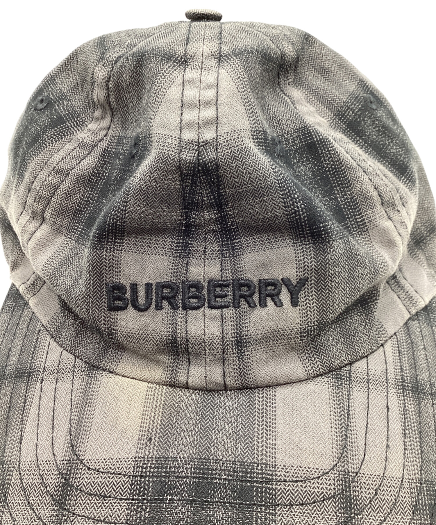 中古・古着通販】BURBERRY (バーバリー) POP TRADING COMPANY (ポップトレーディングカンパニー) Baseball Cap  グレー サイズ:M｜ブランド・古着通販 トレファク公式【TREFAC FASHION】スマホサイト