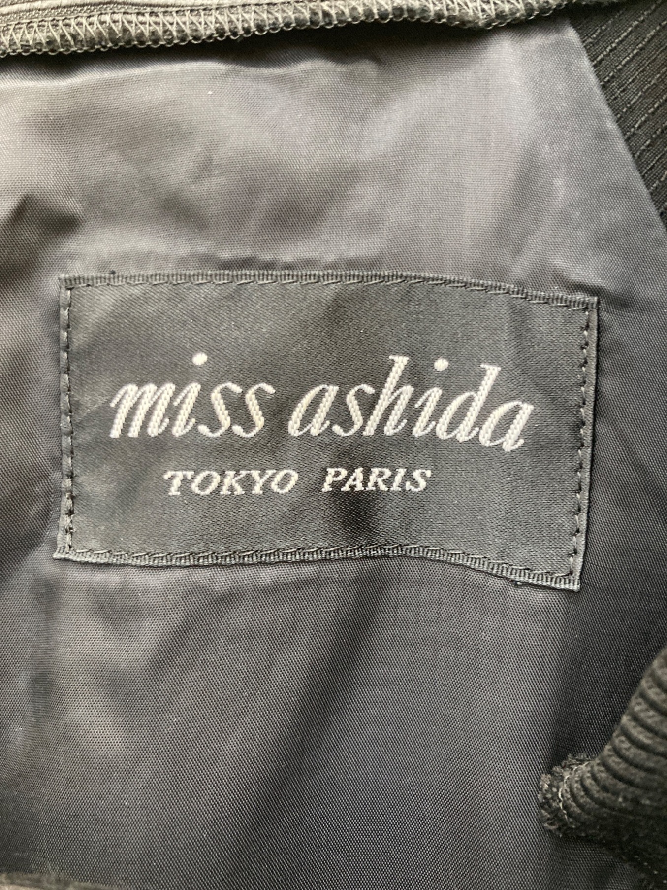 miss ashida (ミス アシダ) ライトストーン付ワンピース ブラック サイズ:7