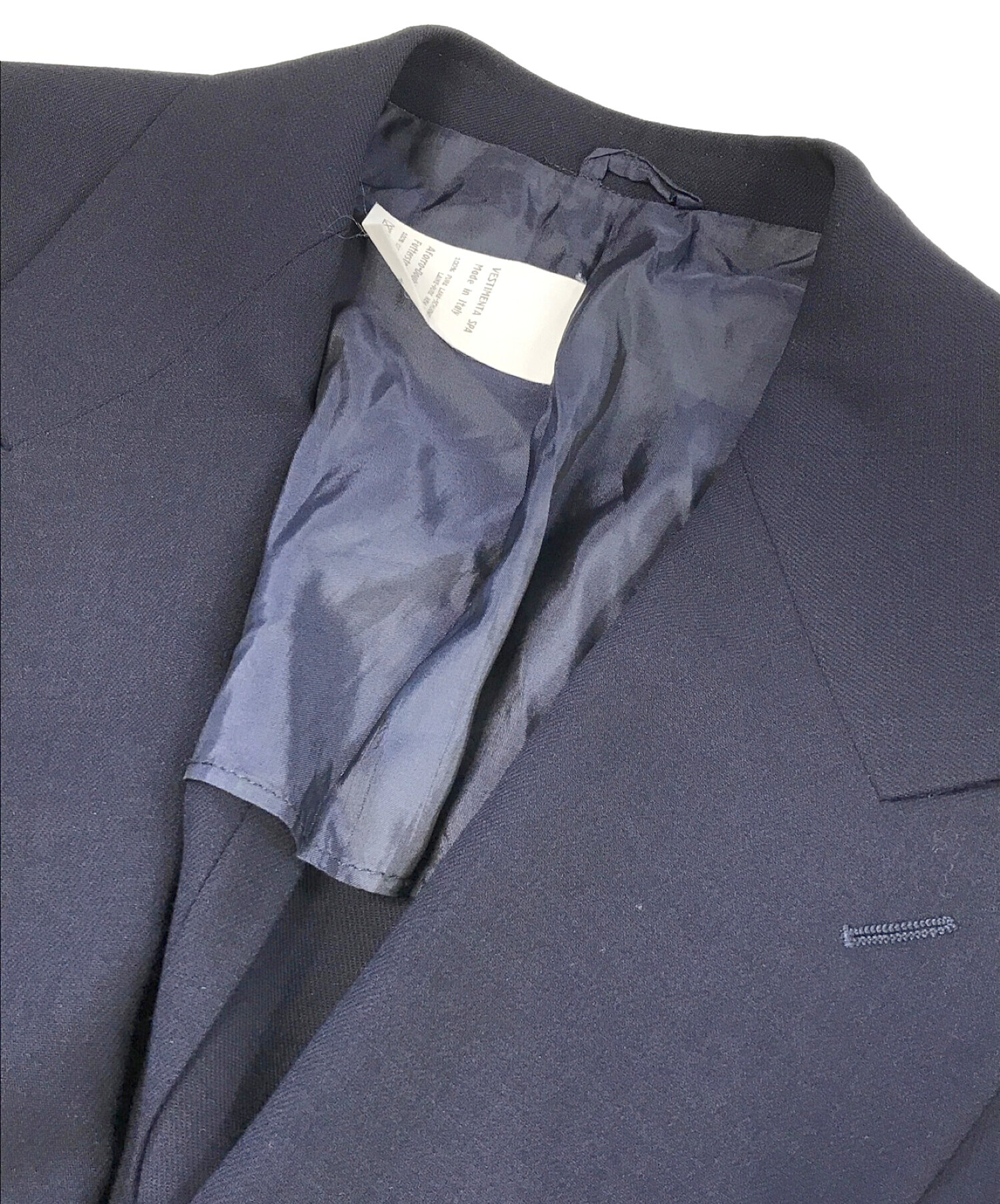 GIORGIO ARMANI (ジョルジョアルマーニ) ダブルスーツ ネイビー サイズ:SIZE 44