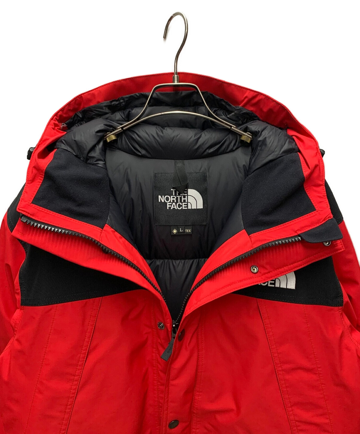 THE NORTH FACE (ザ ノース フェイス) マウンテンダウンジャケット レッド サイズ:L 未使用品