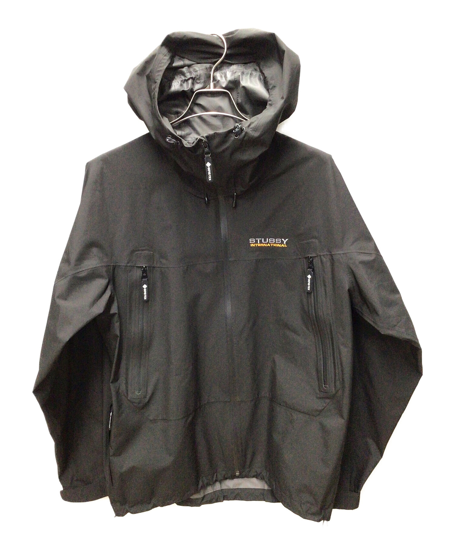 中古・古着通販】stussy (ステューシー) SHELL JACKET ブラック サイズ