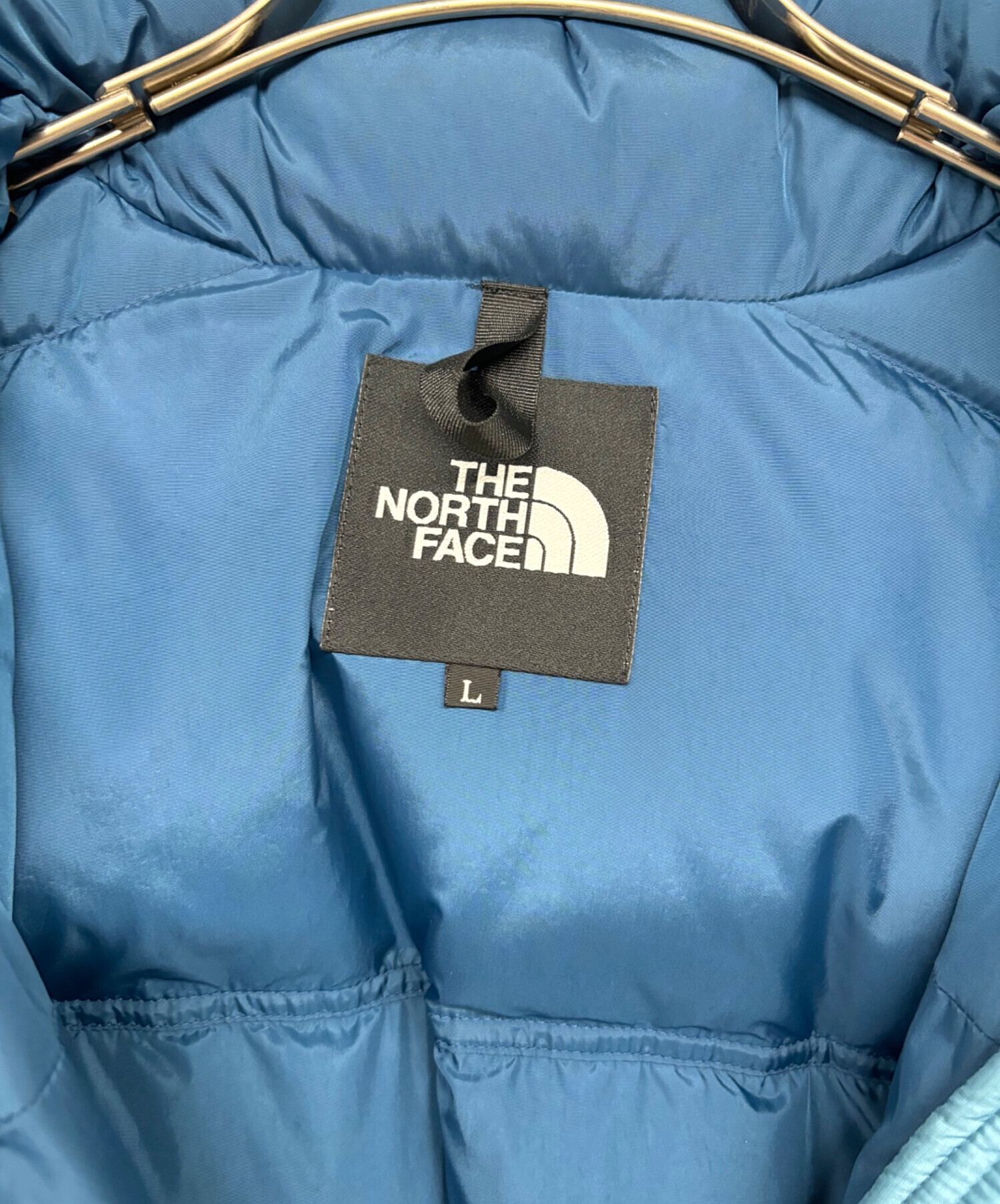 中古・古着通販】THE NORTH FACE (ザ ノース フェイス) ヌプシダウンジャケット ブルー サイズ:L｜ブランド・古着通販  トレファク公式【TREFAC FASHION】スマホサイト