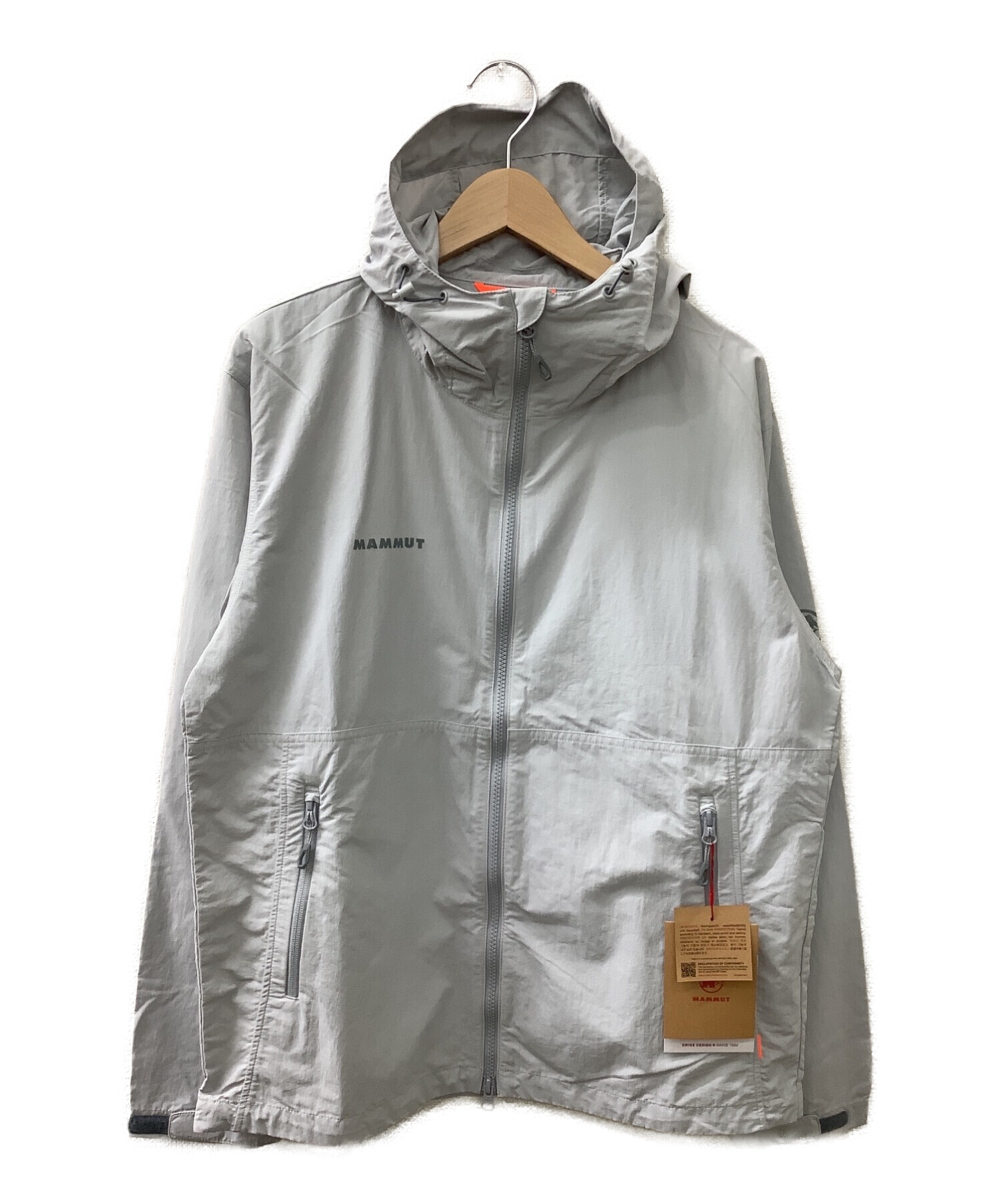 MAMMUT (マムート) Hiking WB Hooded Jacket AF Men ホワイト サイズ:XL 未使用品