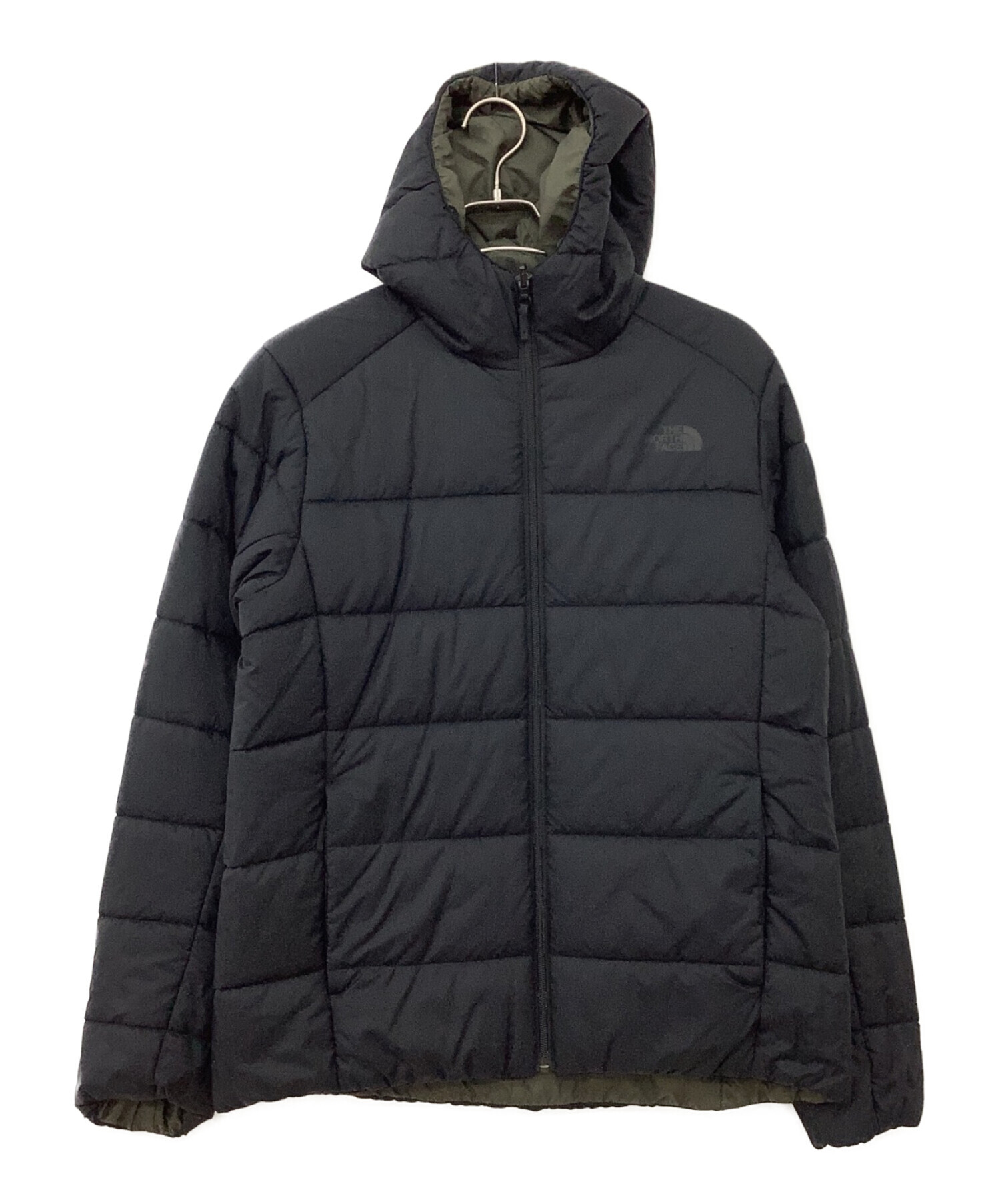 THE NORTH FACE (ザ ノース フェイス) リバーシブルエニータイムインサレーテッドフーディ カーキ サイズ:XL