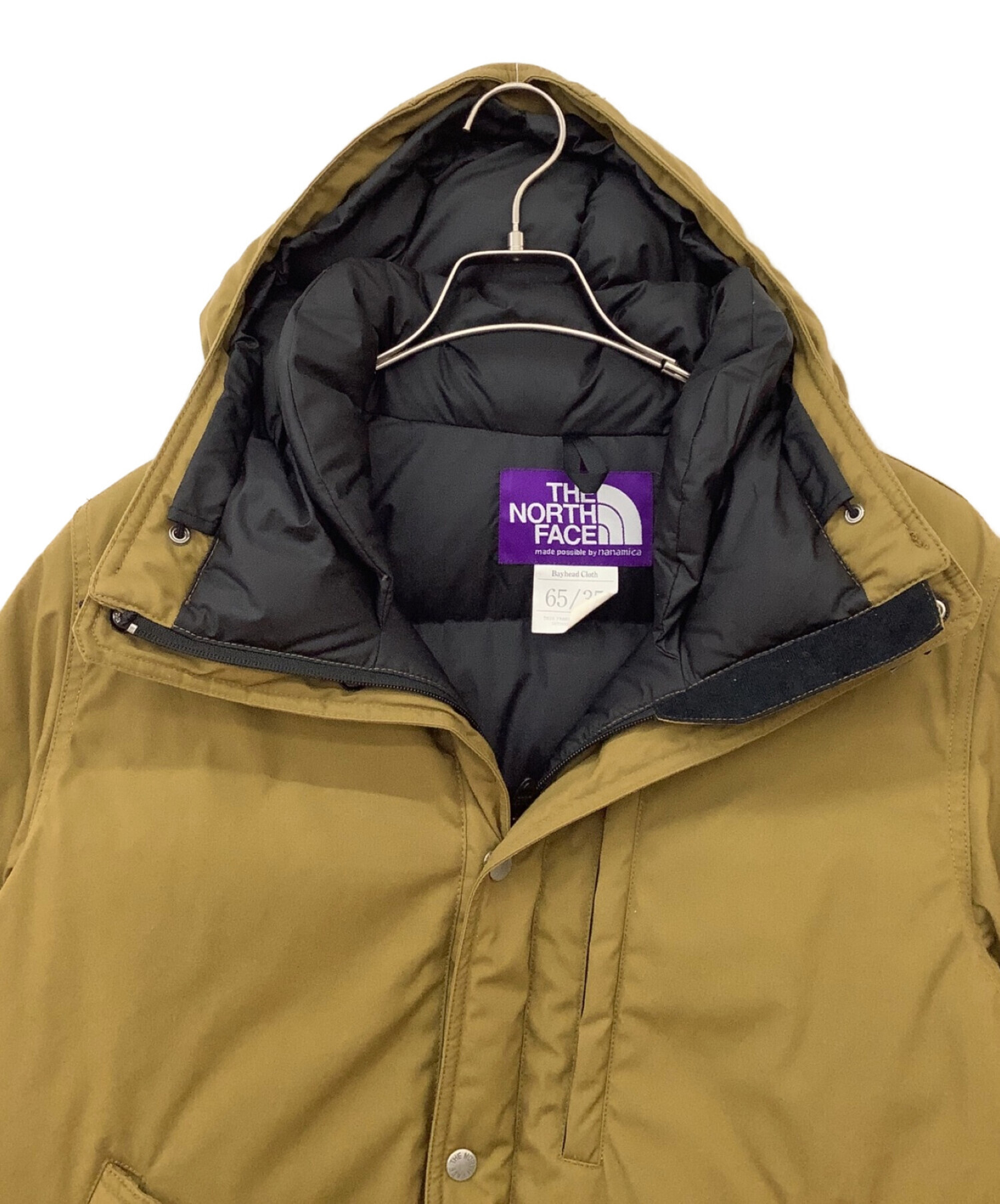 中古・古着通販】THE NORTHFACE PURPLELABEL (ザ・ノースフェイス パープルレーベル) JOURNAL STANDARD  (ジャーナルスタンダード) マウンテンショートダウン ベージュ サイズ:L｜ブランド・古着通販 トレファク公式【TREFAC  FASHION】スマホサイト