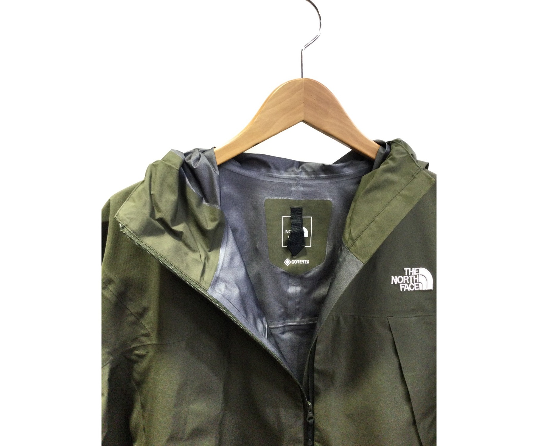 THE NORTH FACE (ザ ノース フェイス) クライムライトジャケット ニュートープ カーキ サイズ:L GORE-TEX