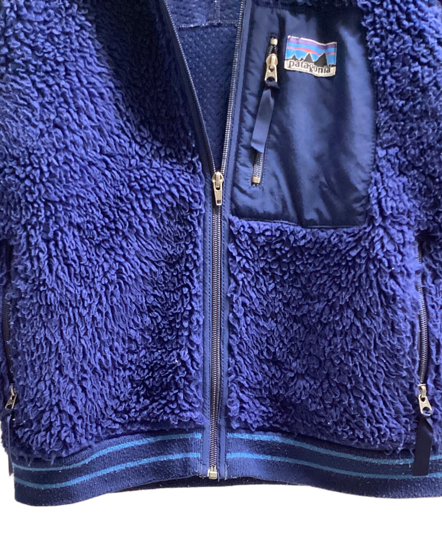 中古・古着通販】Patagonia (パタゴニア) フリースジャケット ブルー サイズ:XL(14)｜ブランド・古着通販 トレファク公式【TREFAC  FASHION】スマホサイト