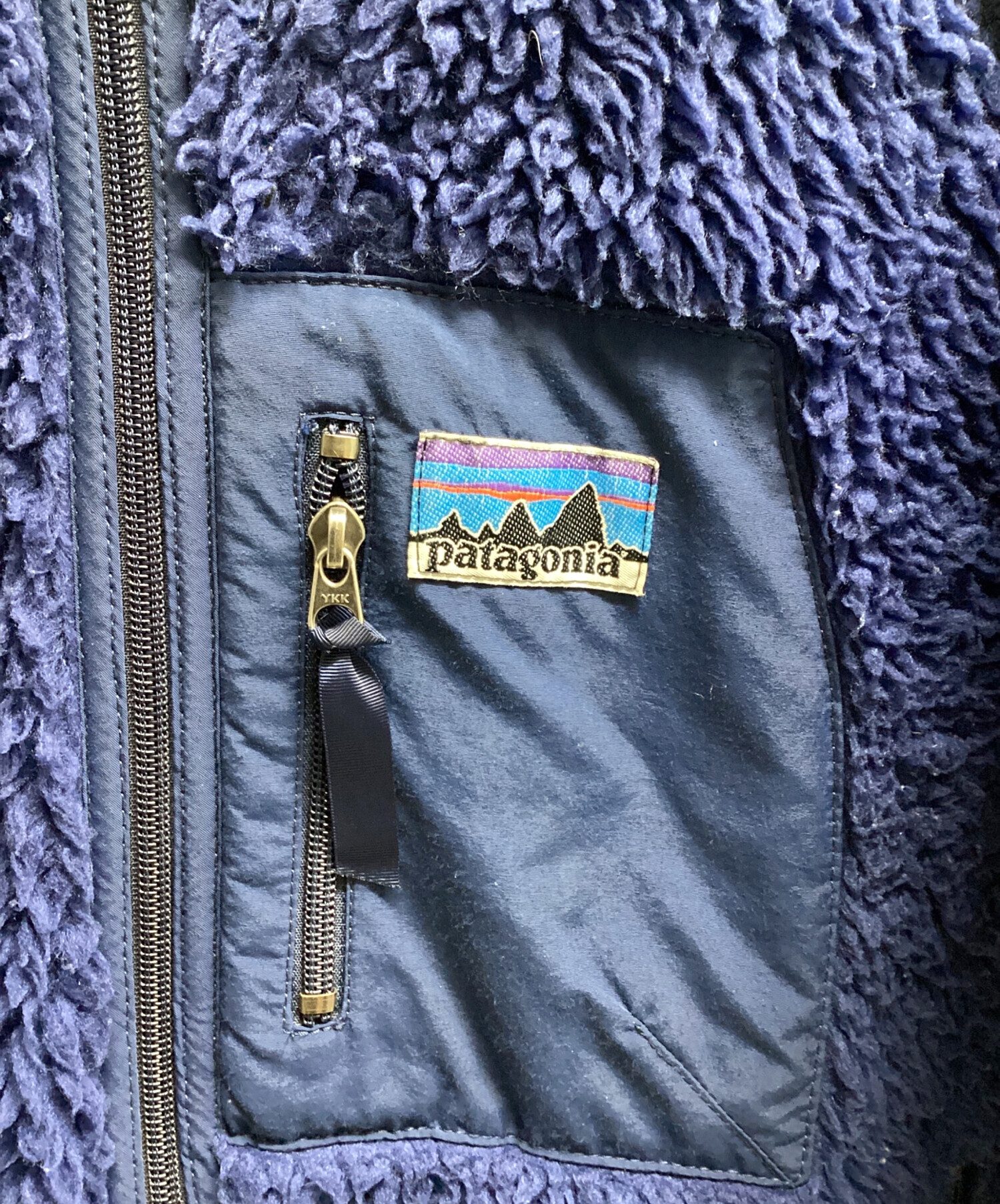 中古・古着通販】Patagonia (パタゴニア) フリースジャケット ブルー サイズ:XL(14)｜ブランド・古着通販 トレファク公式【TREFAC  FASHION】スマホサイト