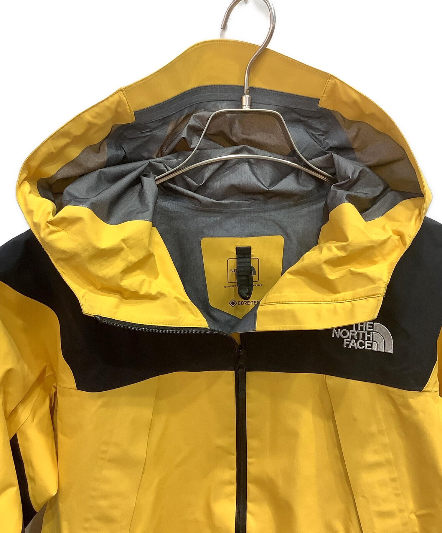 ノースフェイス THE NORTH FACE クライムライトジャケット イエロー-