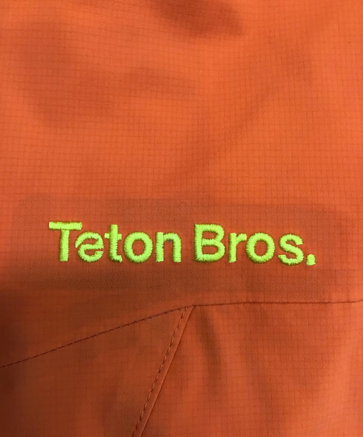 Teton Bros (ティトンブロス) ツルギ ライトジャケット オレンジ サイズ:L