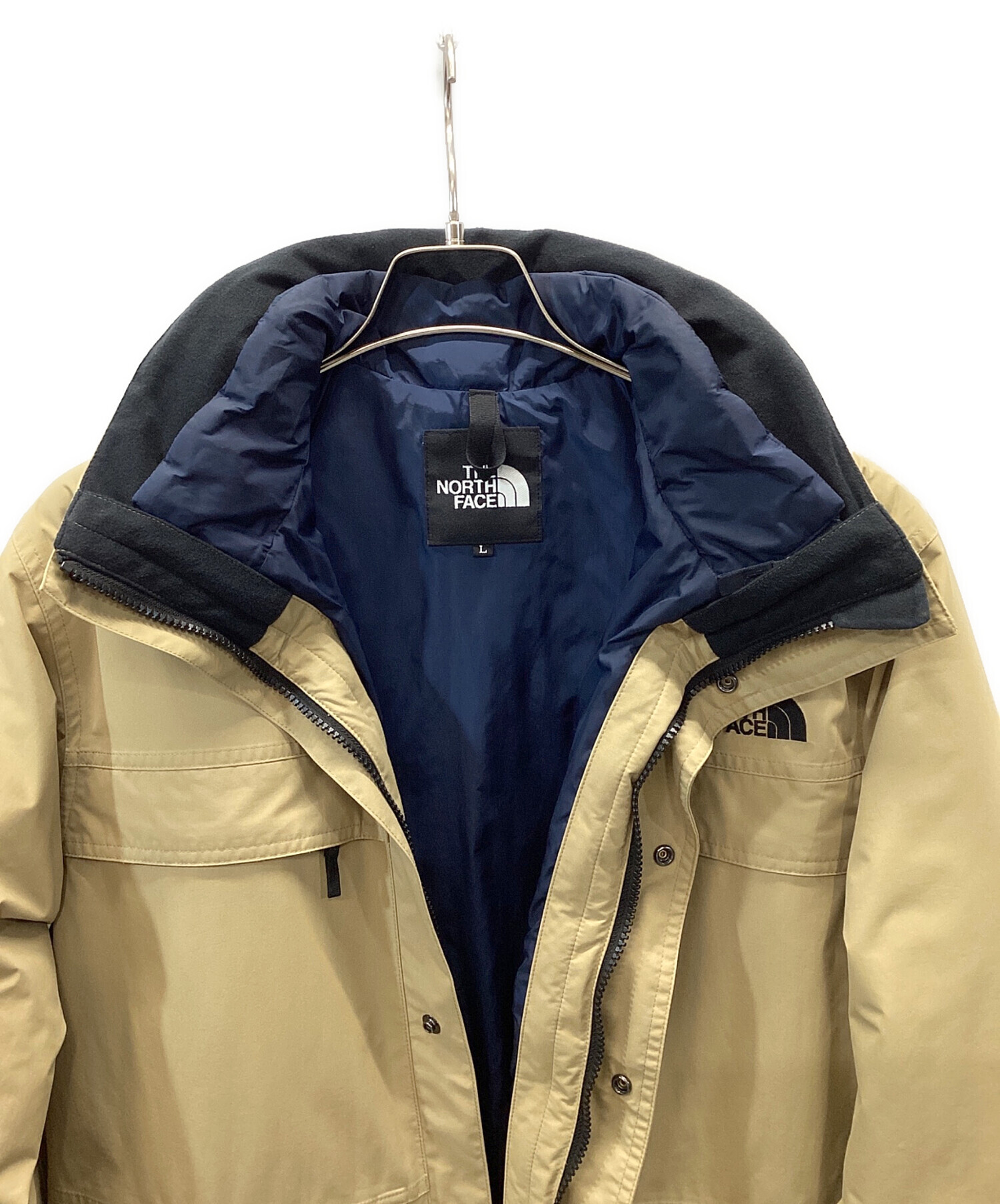 THE NORTH FACE (ザ ノース フェイス) マカル トリクライメート ジャケット ベージュ サイズ:L