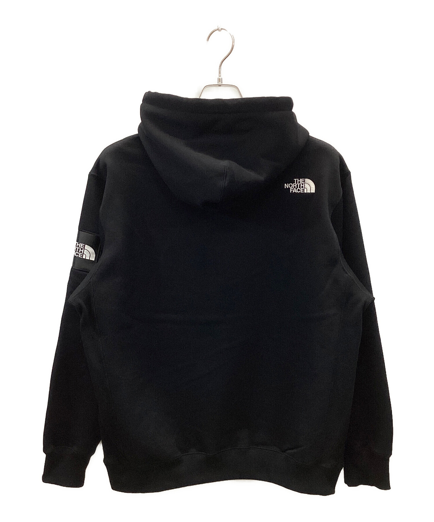 中古・古着通販】THE NORTH FACE (ザ ノース フェイス) スクエアロゴフーディ ブラック サイズ:L 未使用品｜ブランド・古着通販  トレファク公式【TREFAC FASHION】スマホサイト