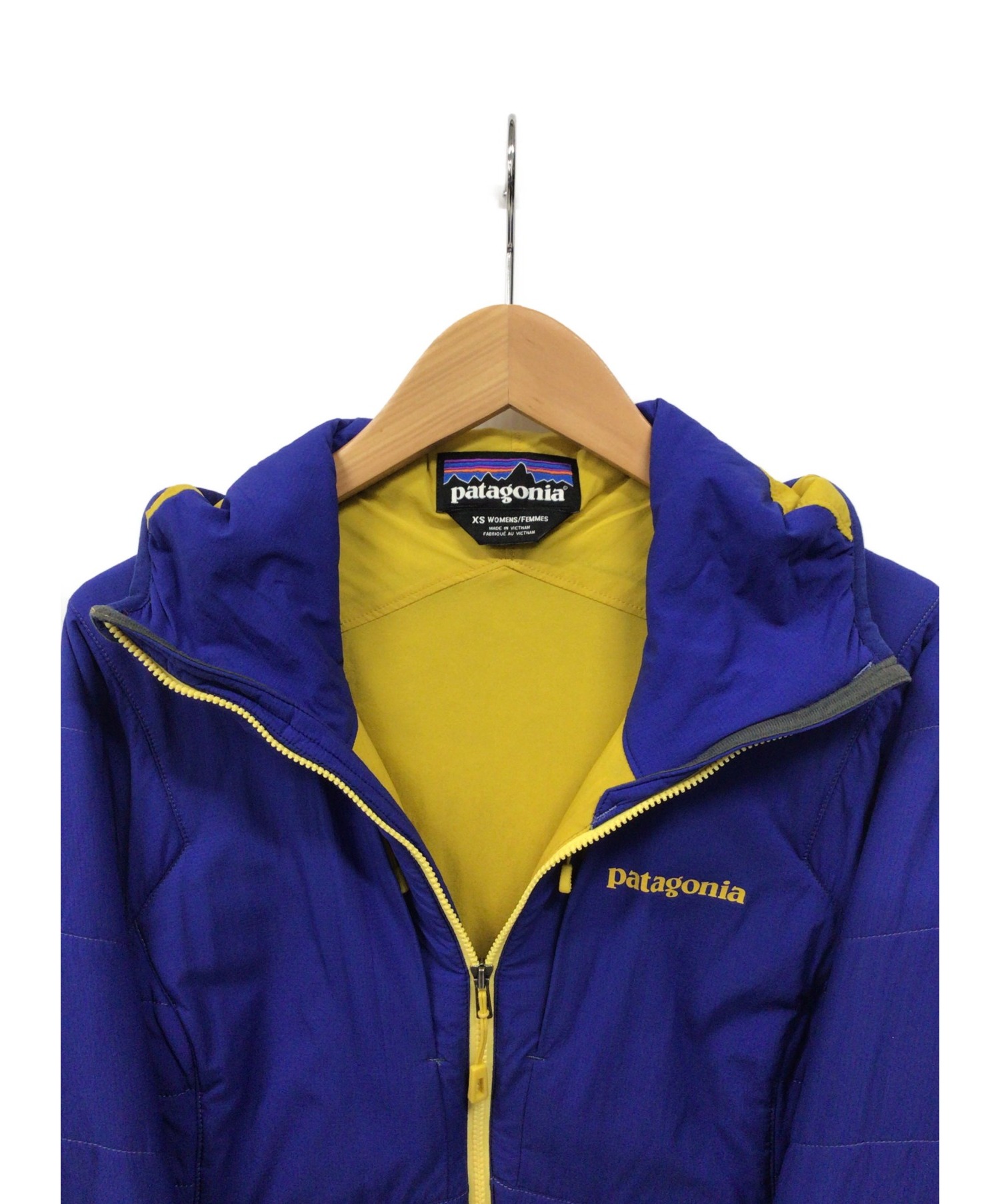 Patagonia (パタゴニア) ナノエアフーディ ブルー サイズ:XS