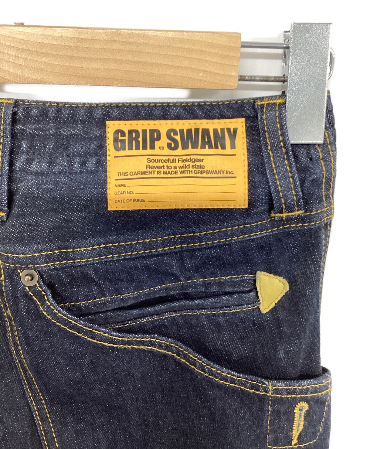 中古・古着通販】GRIP SWANY (グリップスワニー) ワークデニムパンツ デニム サイズ:S｜ブランド・古着通販 トレファク公式【TREFAC  FASHION】スマホサイト