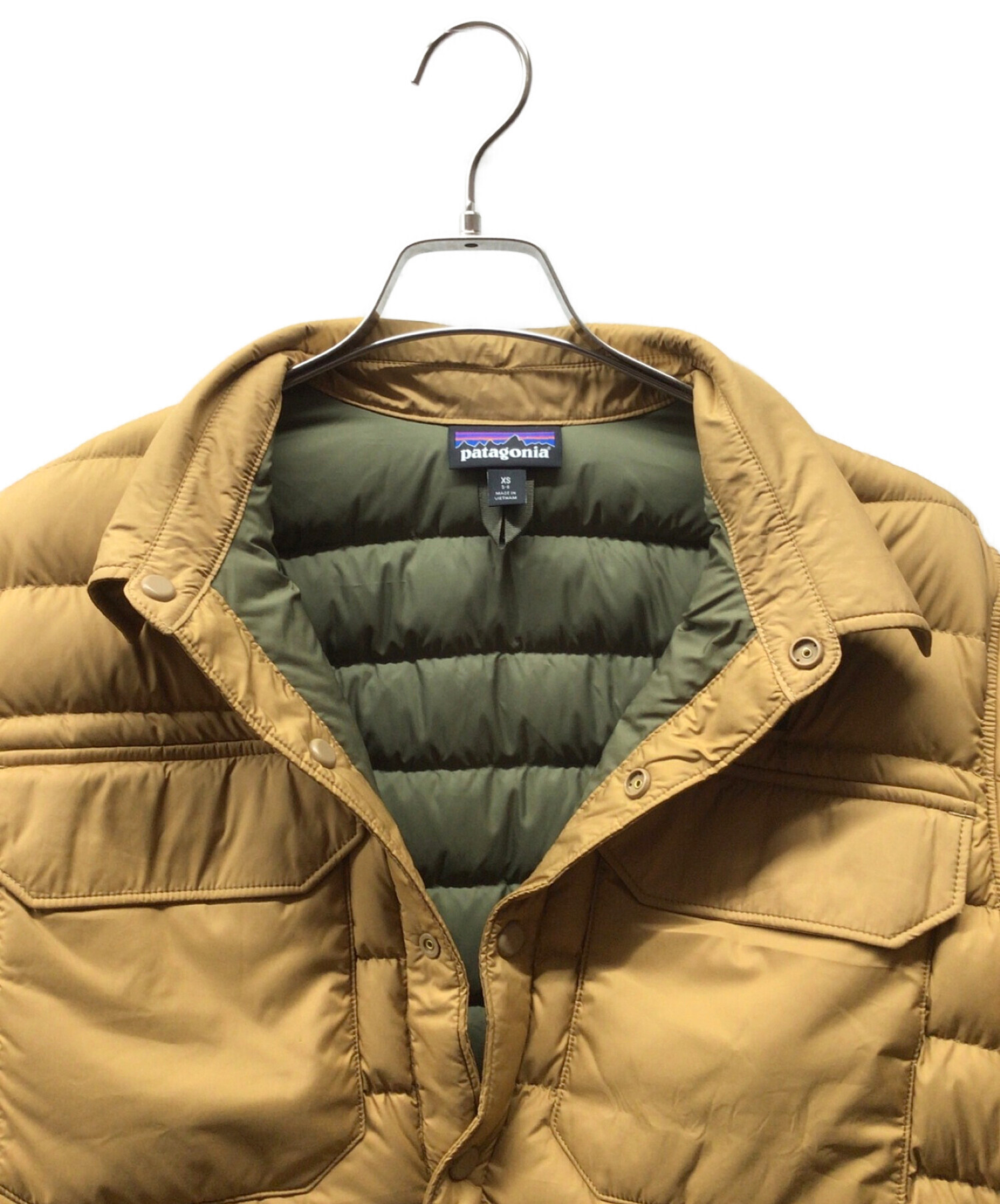 Patagoniaパタゴニアダウンジャケット　メンズXSサイズ袖丈60cm