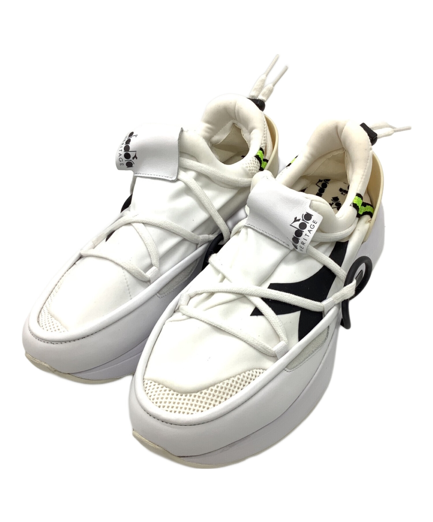 中古・古着通販】DIADORA HERITAGE (ディアドラ ヘリテージ) TXS SCAFO ホワイト サイズ:27cm｜ブランド・古着通販  トレファク公式【TREFAC FASHION】スマホサイト