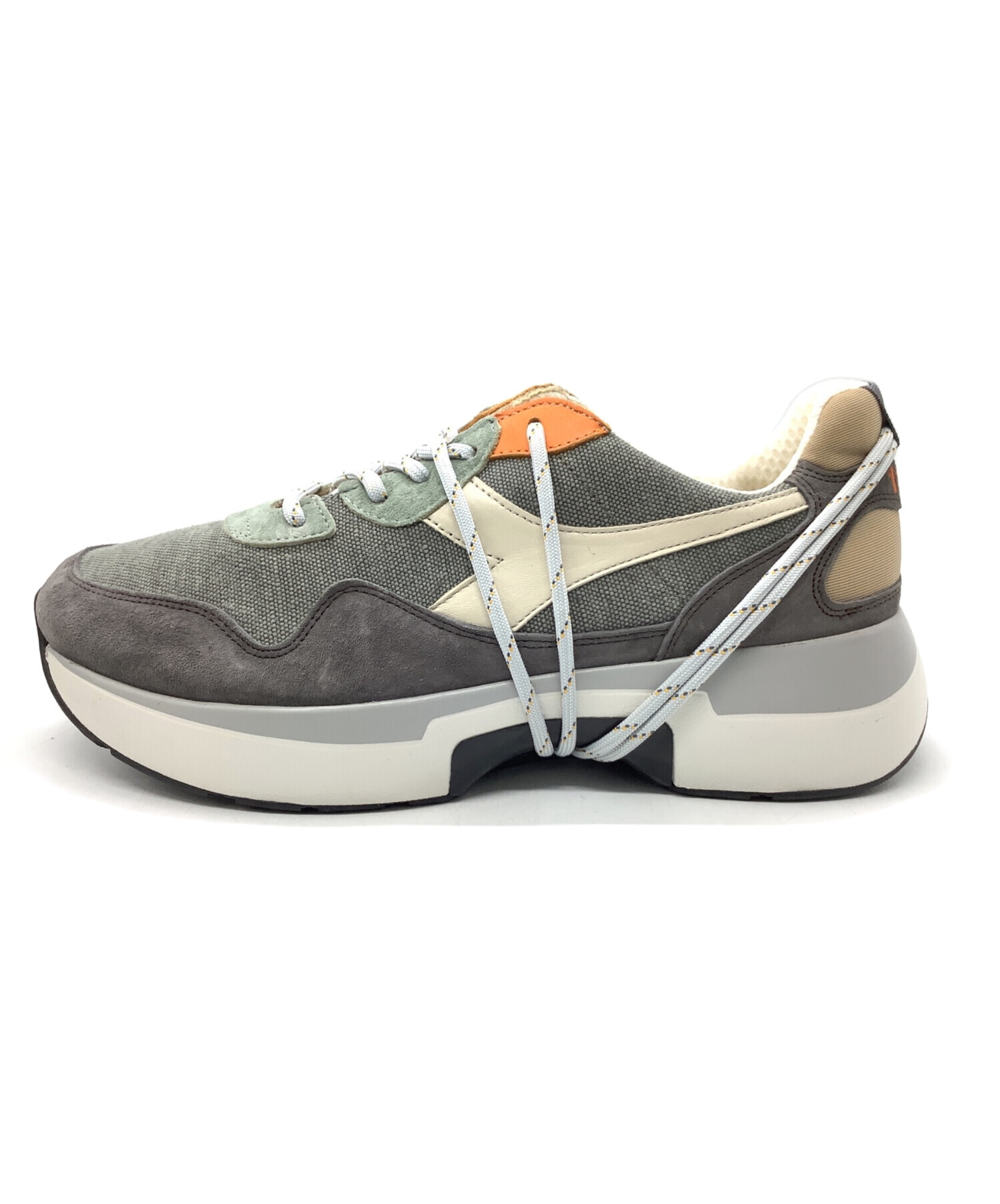 中古・古着通販】DIADORA HERITAGE (ディアドラ ヘリテージ) TXS H STONE WASH グレー サイズ:27.5cm｜ブランド・古着通販  トレファク公式【TREFAC FASHION】スマホサイト