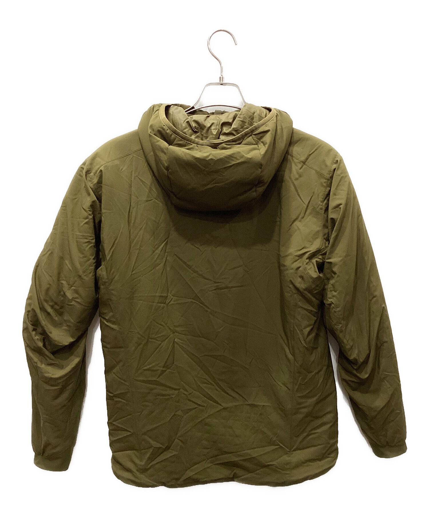 中古・古着通販】ARC'TERYX (アークテリクス) アトム AR フーディー オリーブ サイズ:S｜ブランド・古着通販  トレファク公式【TREFAC FASHION】スマホサイト