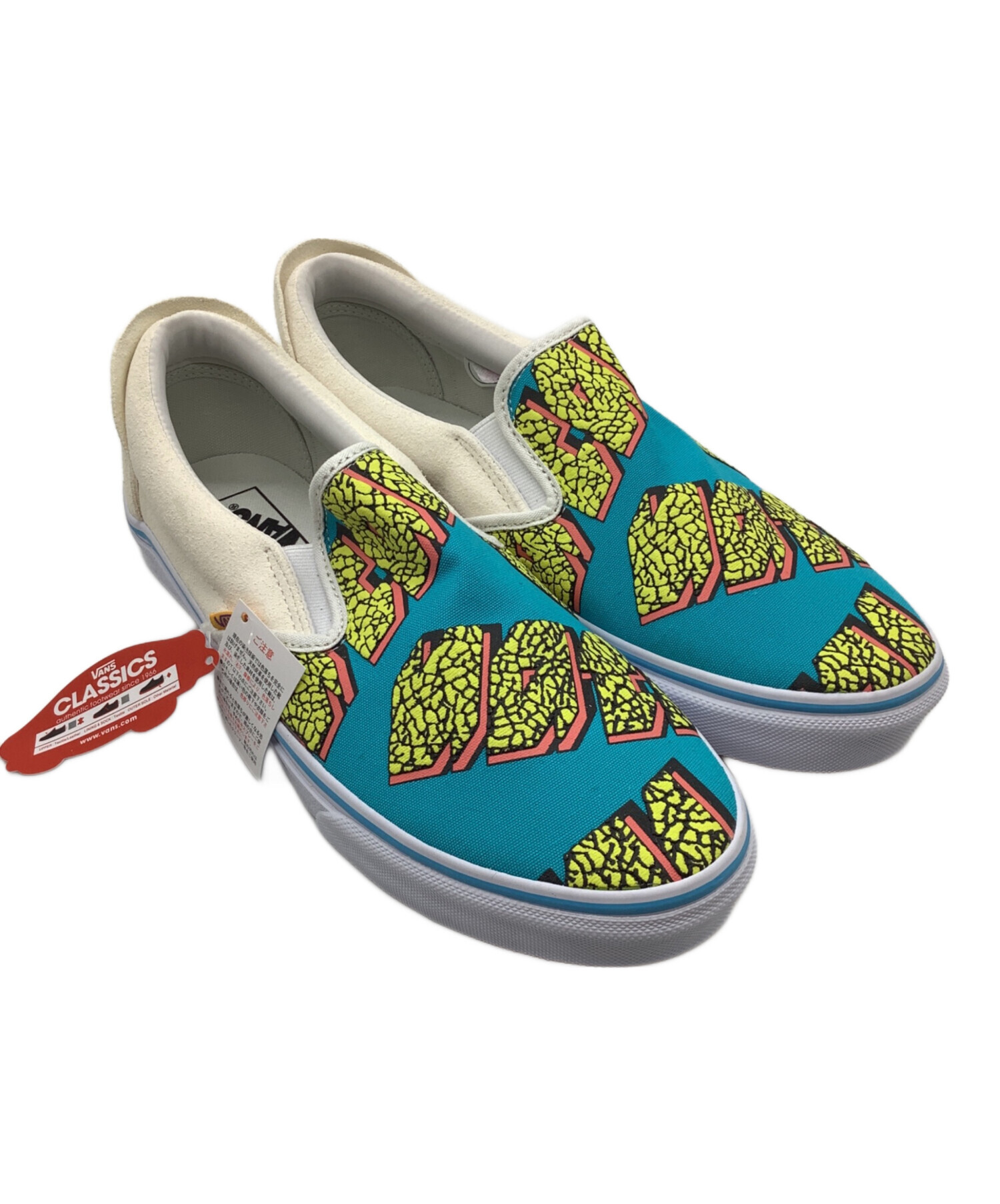 中古・古着通販】VANS (バンズ) NATAL DESIGN (ネイタルデザイン) スリッポン ブルー サイズ:28cm 未使用品｜ブランド・古着通販  トレファク公式【TREFAC FASHION】スマホサイト