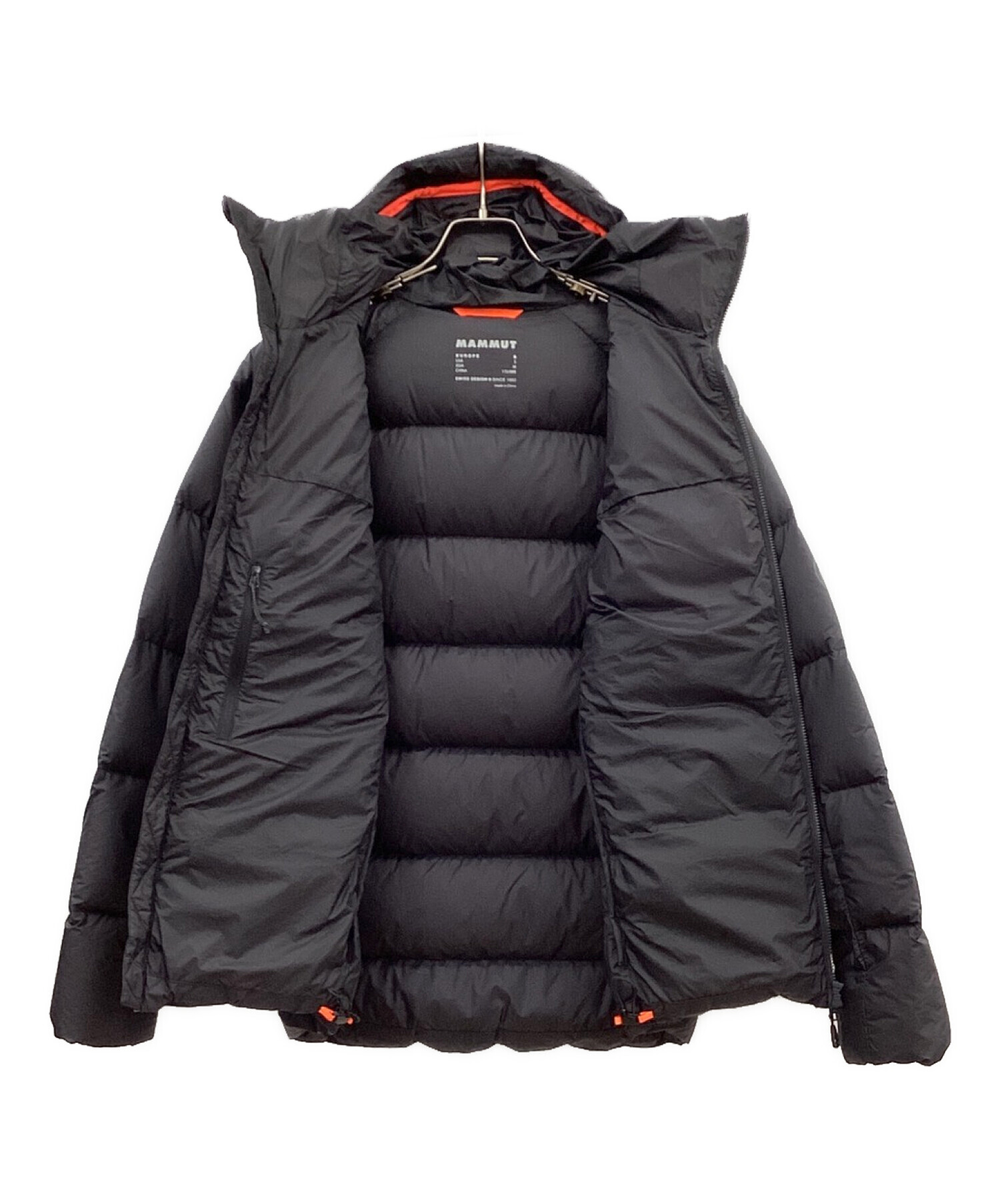 MAMMUT (マムート) メロンインフーデッドジャケット ブラック サイズ:M