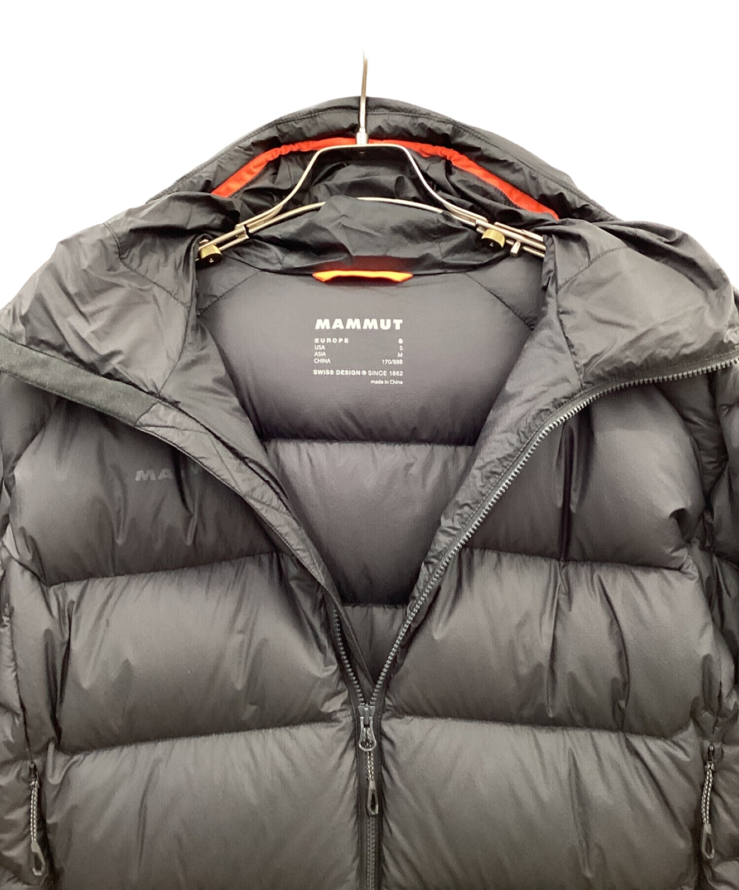 MAMMUT (マムート) メロンインフーデッドジャケット ブラック サイズ:M