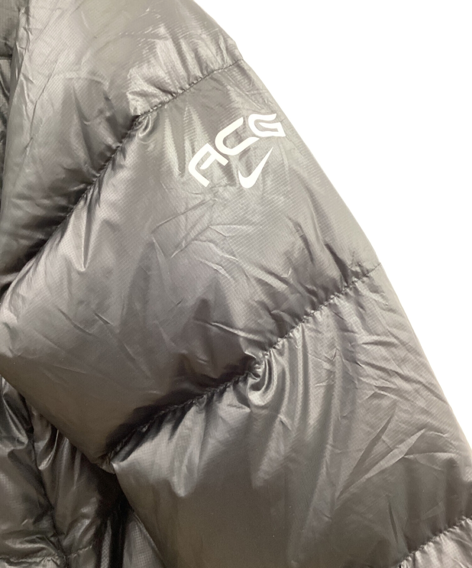 NIKE ACG (ナイキエージーシー) 800 フィルガイド ダウンジャケット ブラック サイズ:M